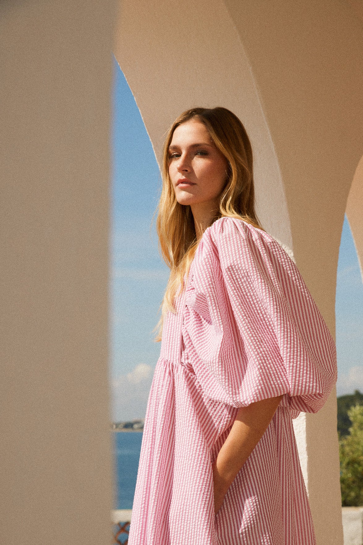 Peggy Dress Ibiza Red