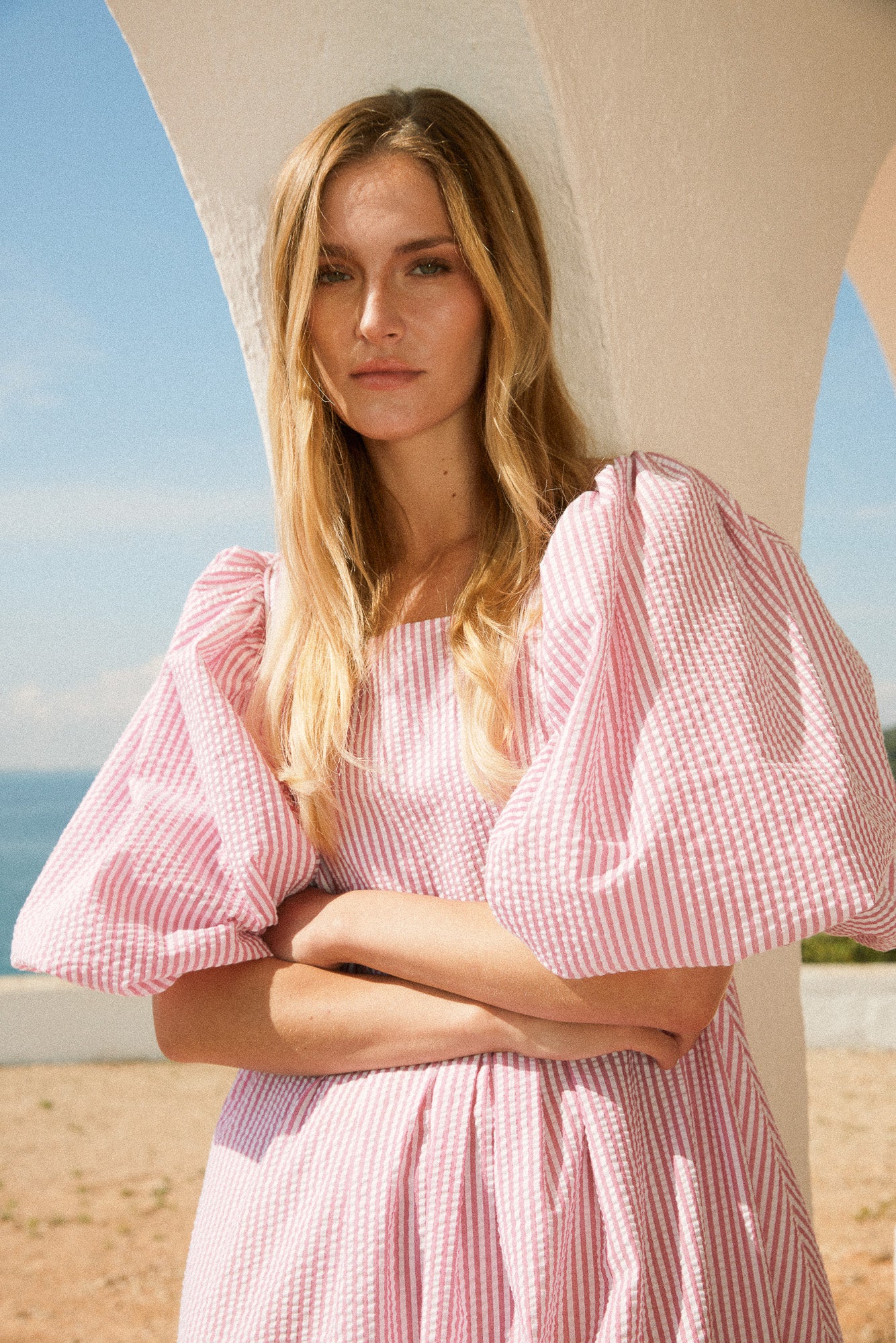 Peggy Dress Ibiza Red