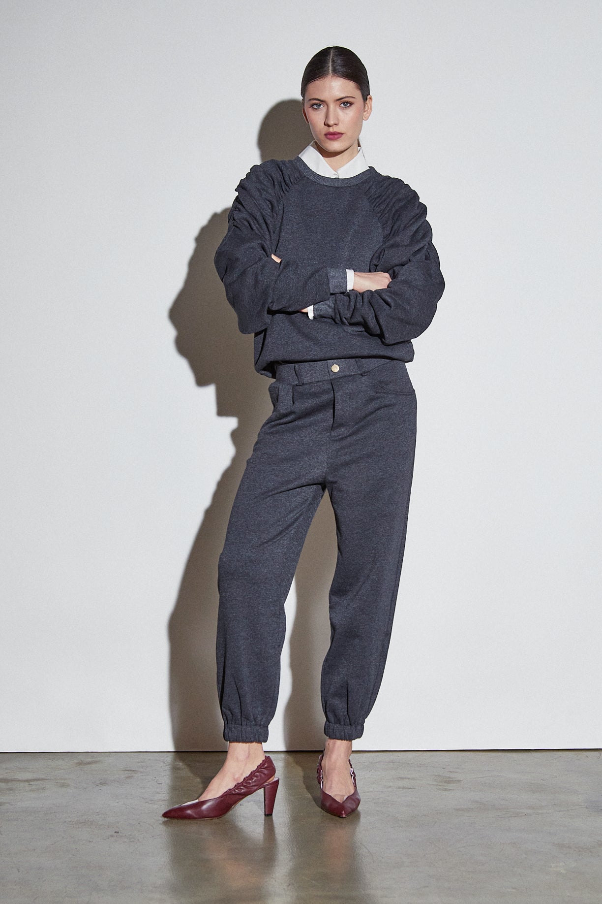 Xenia Jogger Charcoal