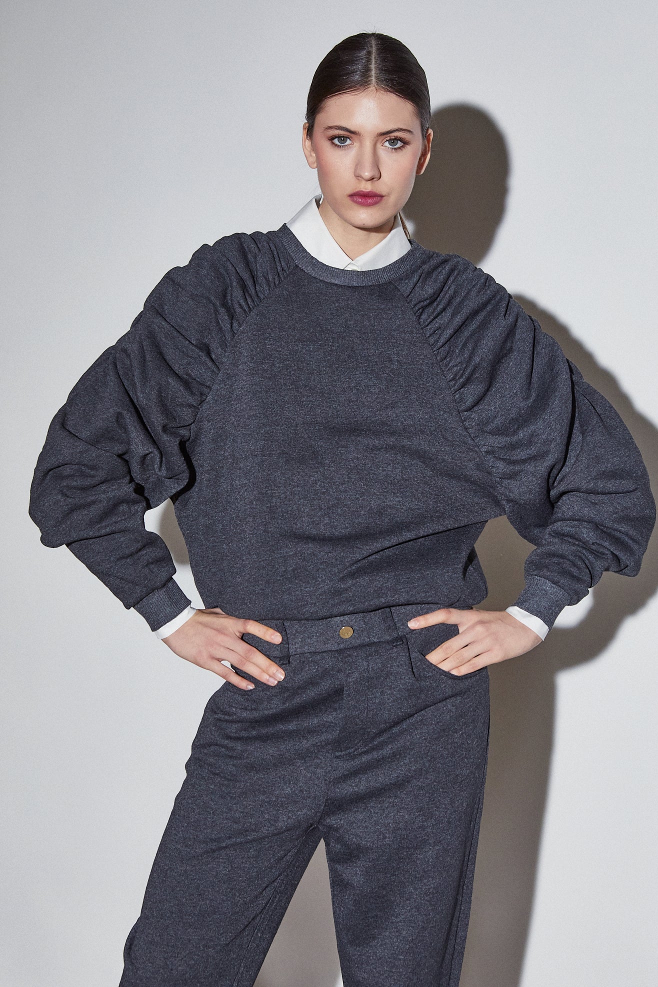 Xenia Jogger Charcoal