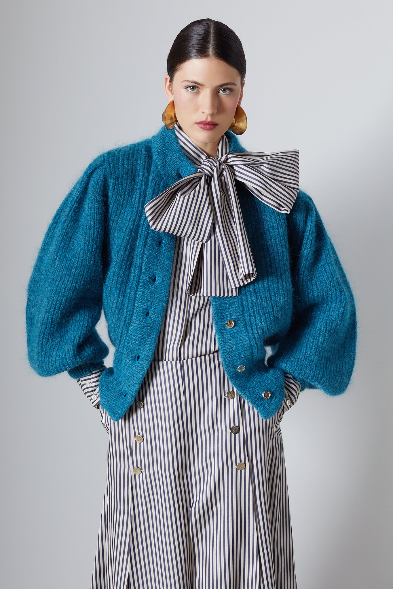 Leandra Cardigan Teal