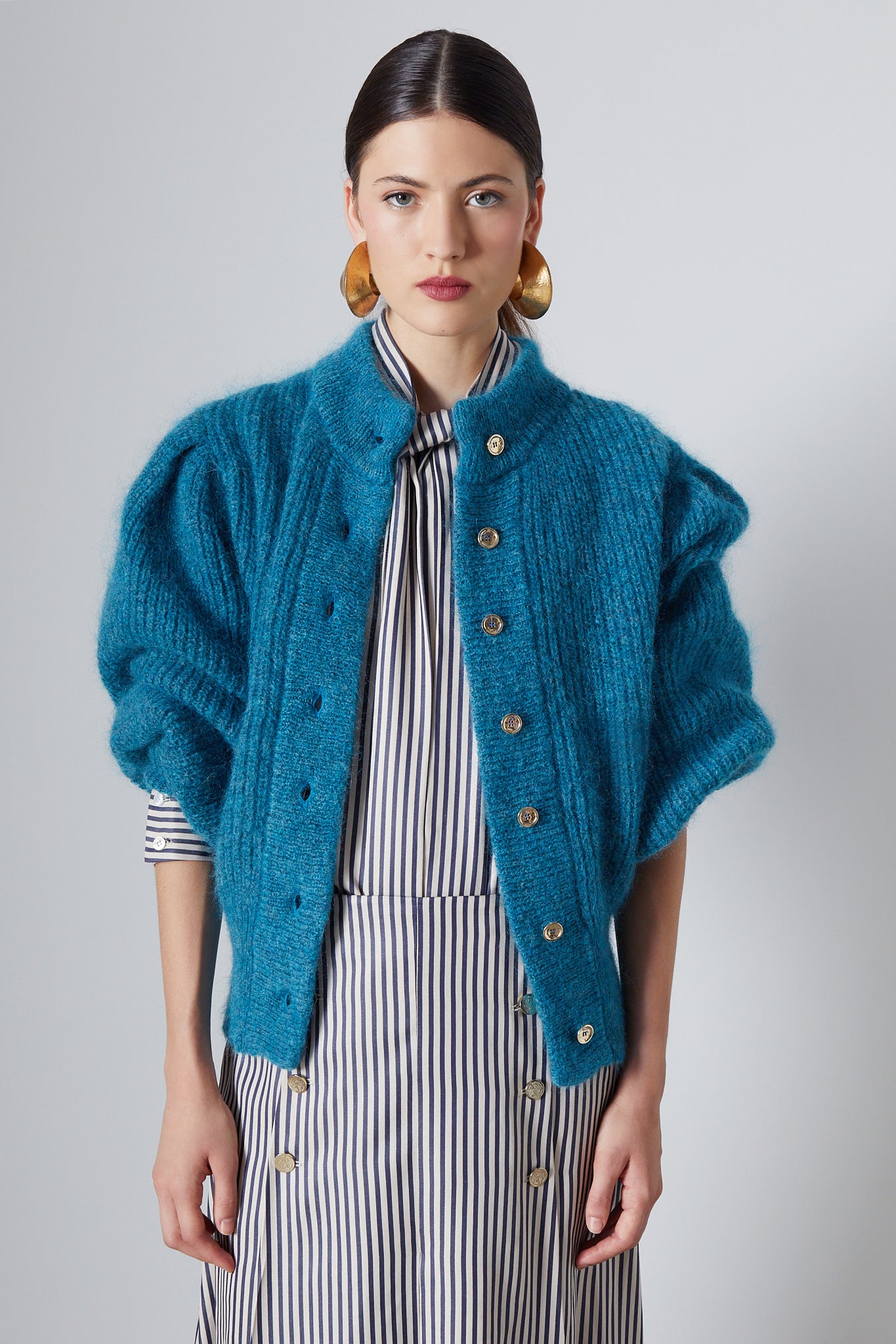 Leandra Cardigan Teal