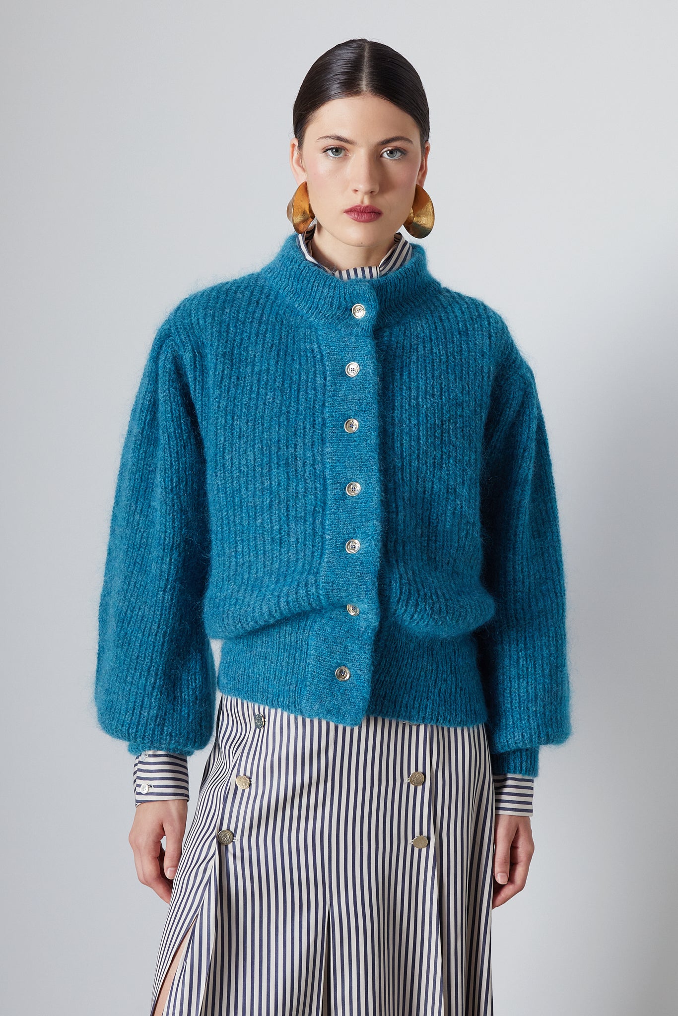 Leandra Cardigan Teal