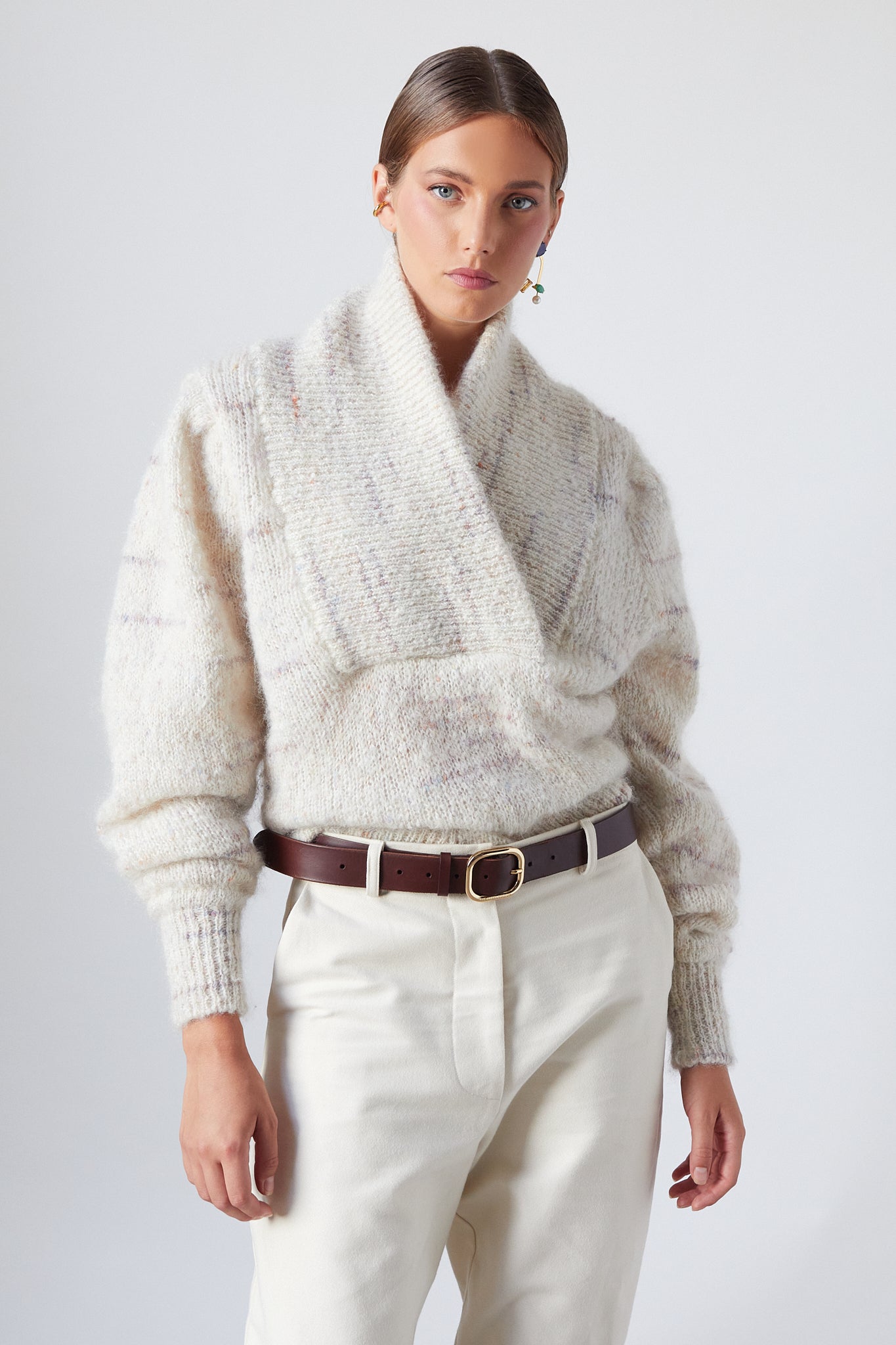 Ronald Sweater Oat Melange