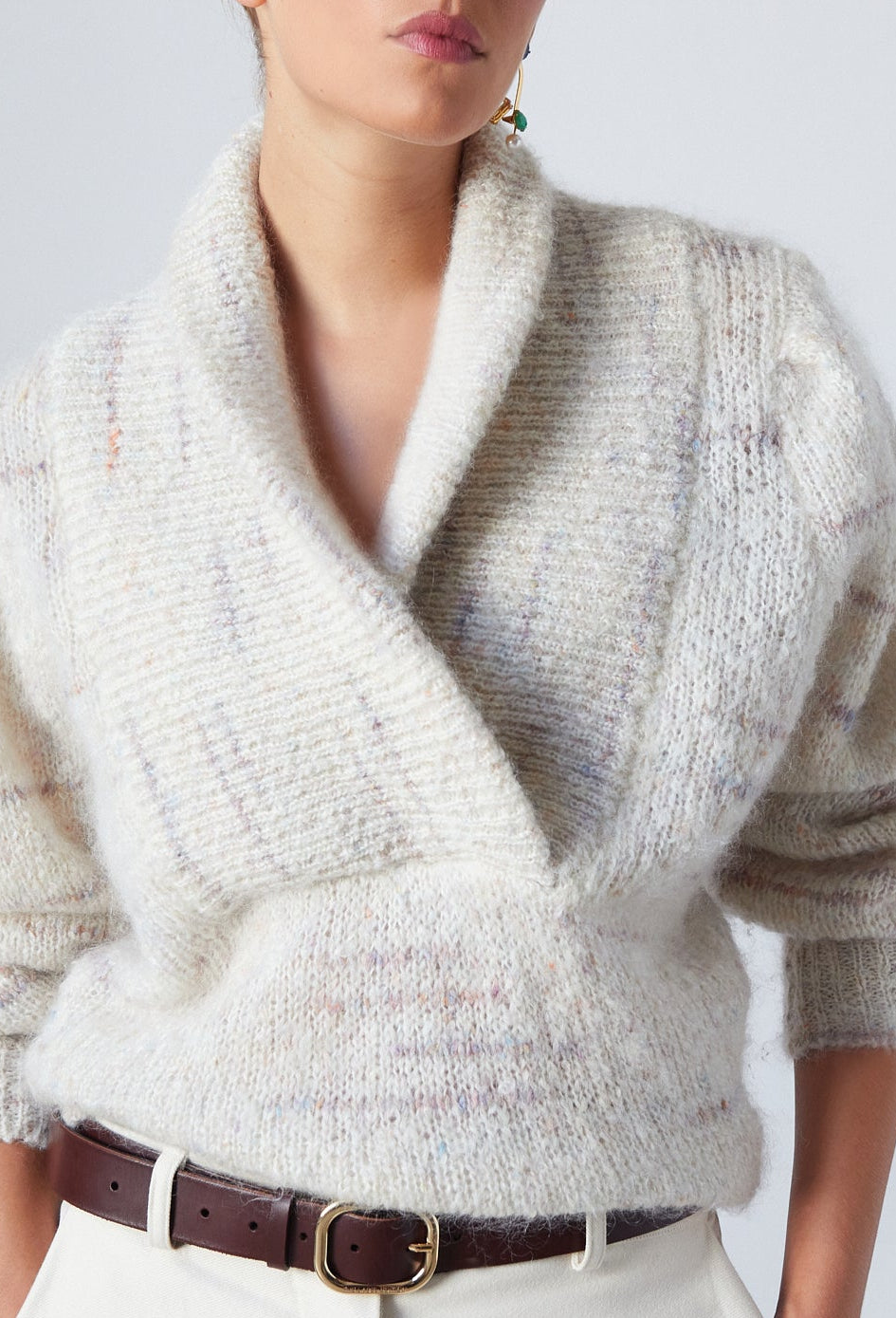 Ronald Sweater Oat Melange