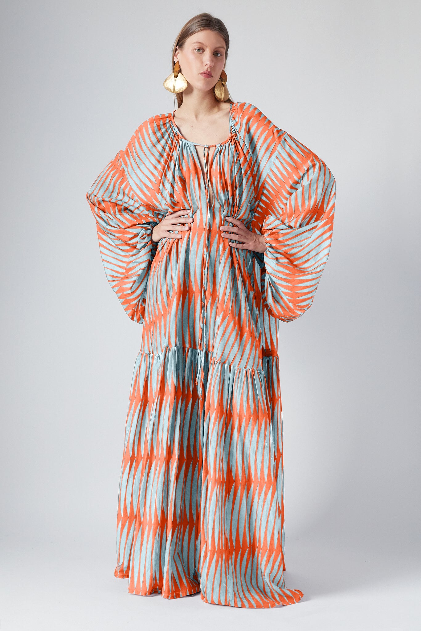 Victoria Dress Papaya