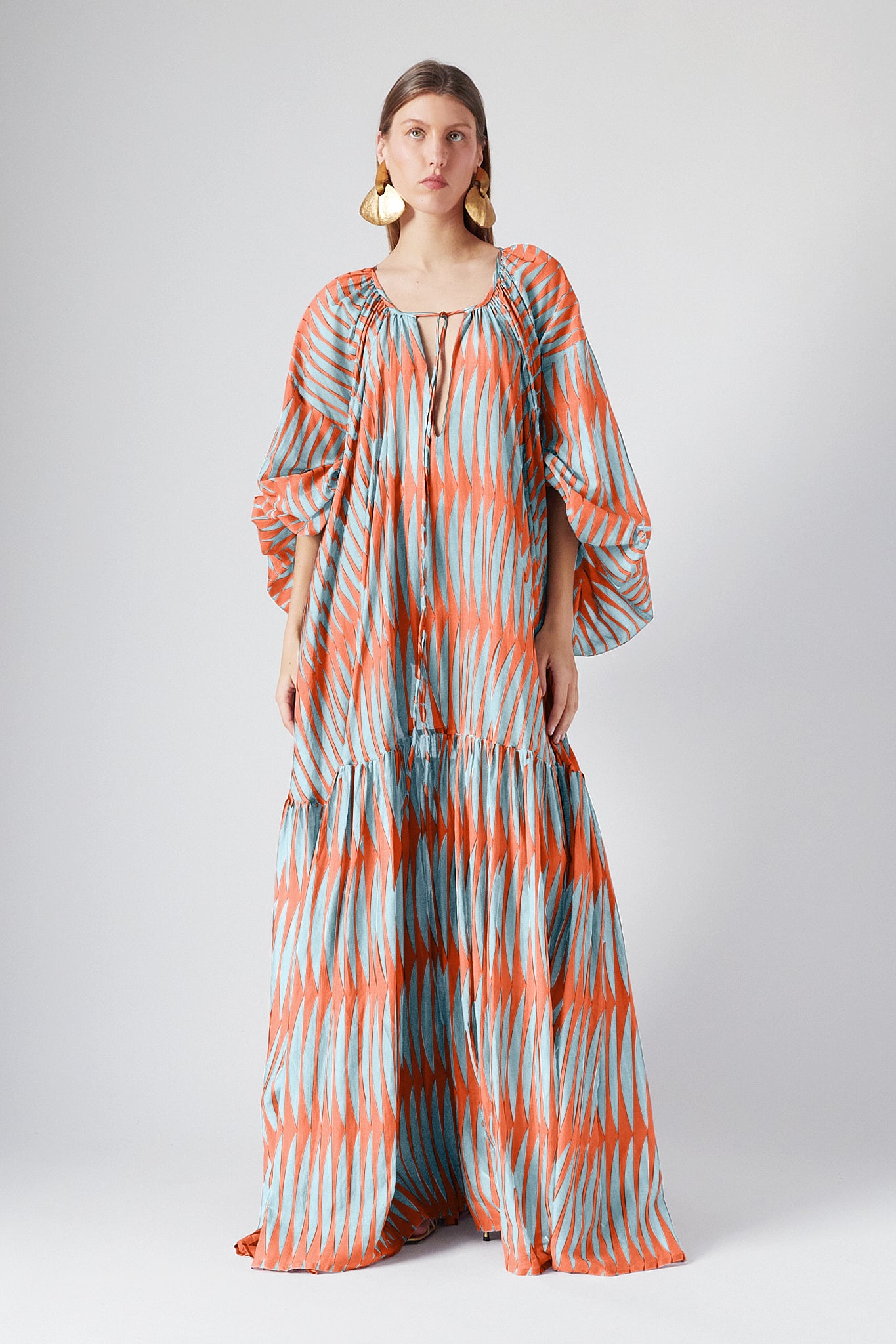 Victoria Dress Papaya