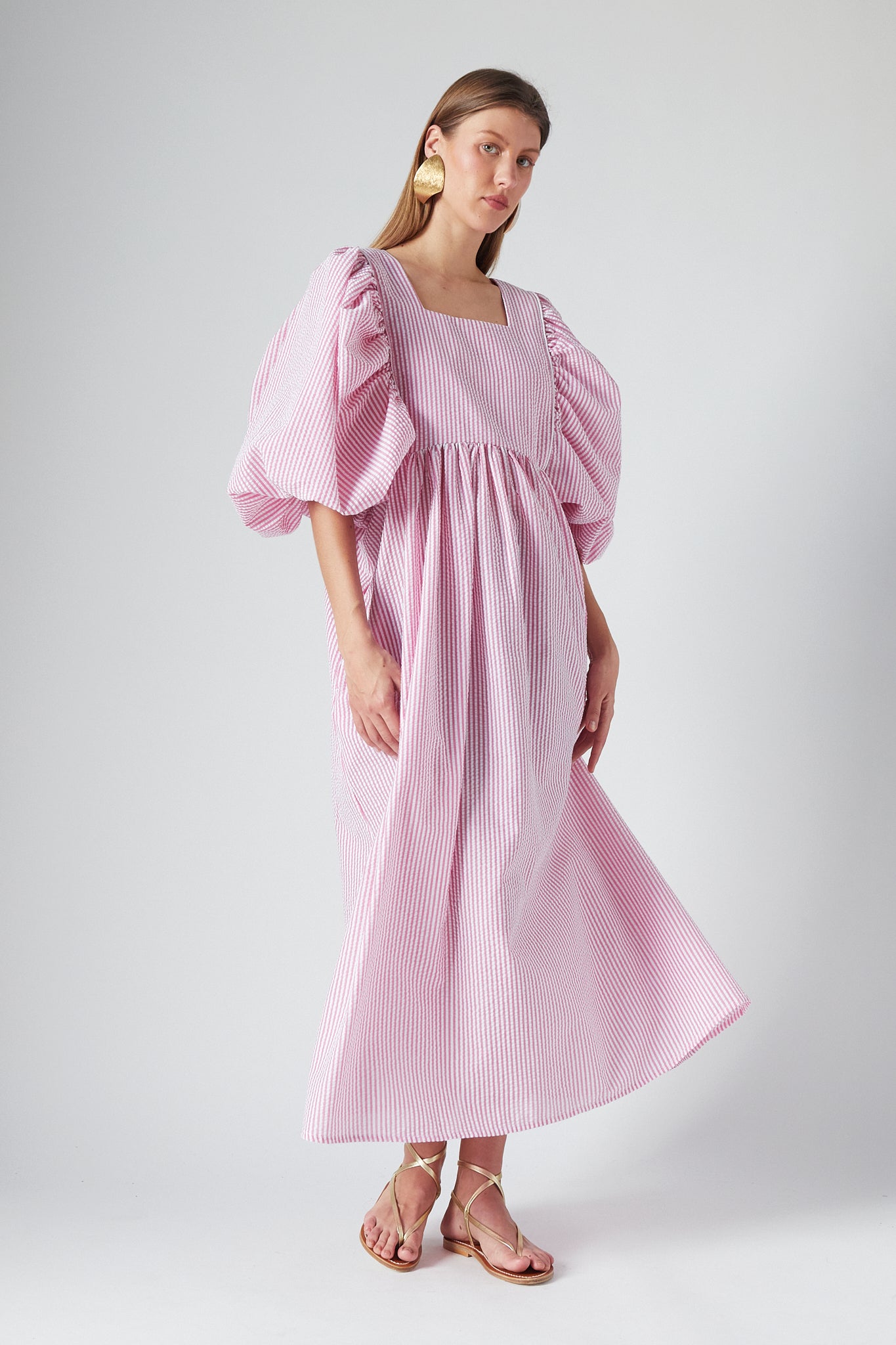 Peggy Dress Ibiza Red