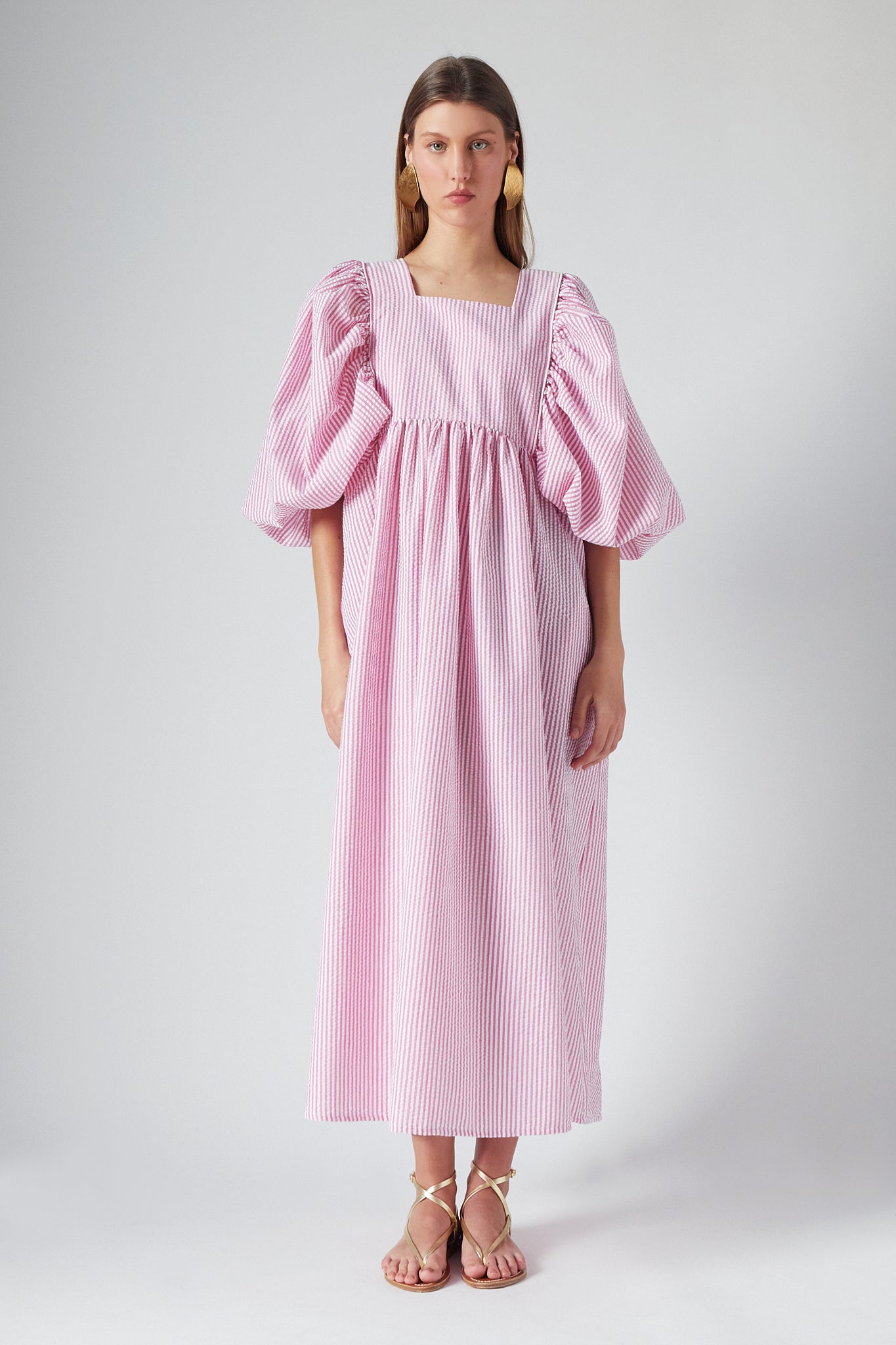 Peggy Dress Ibiza Red