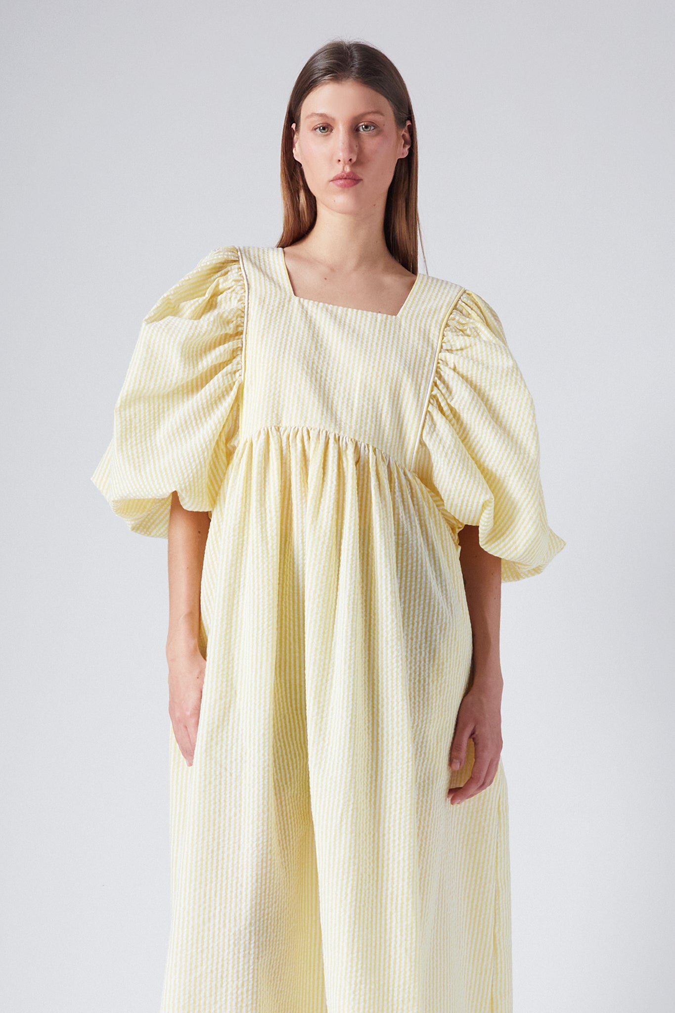 Peggy Dress Ibiza Yellow