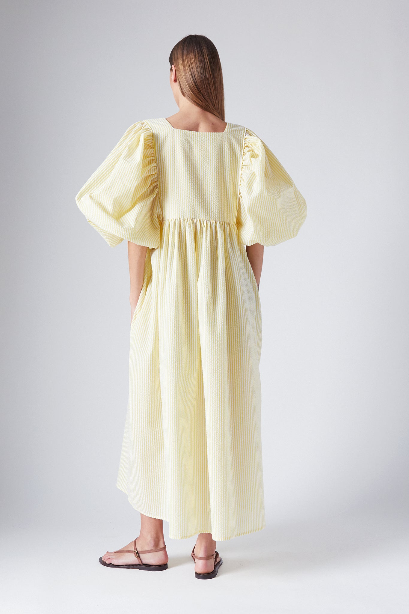 Peggy Dress Ibiza Yellow