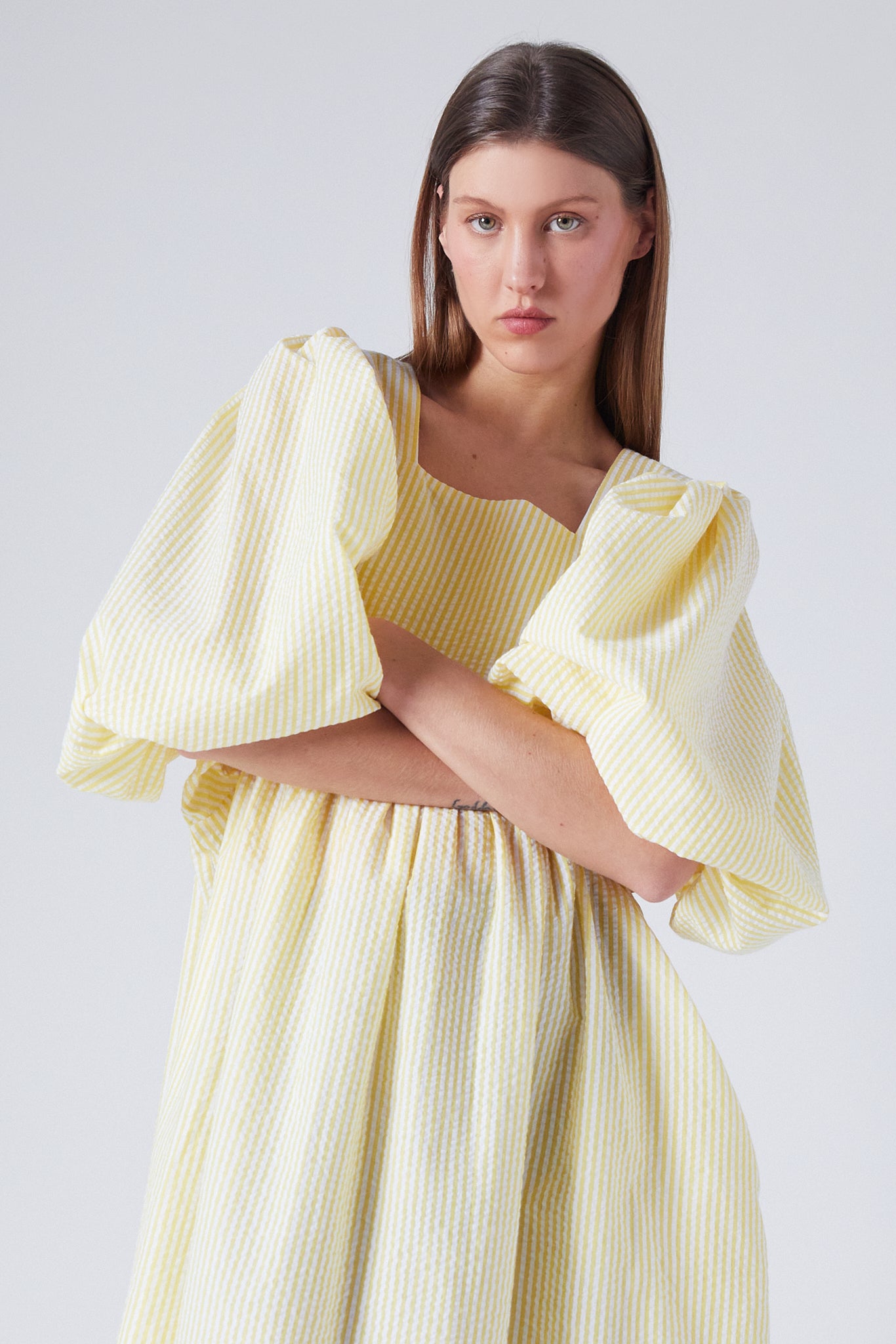 Peggy Dress Ibiza Yellow