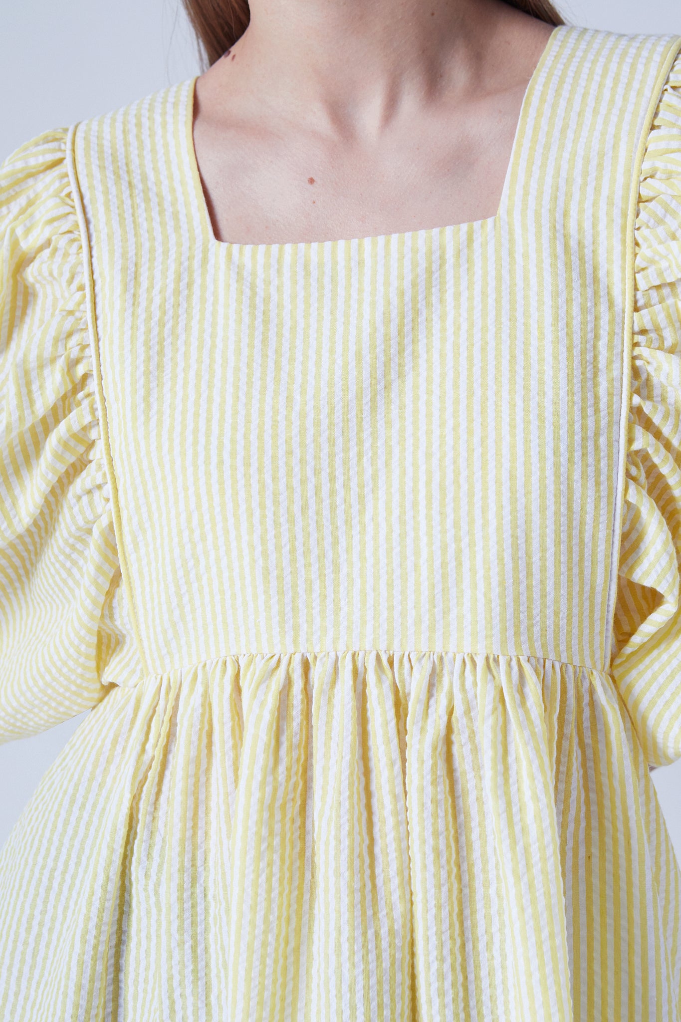 Peggy Dress Ibiza Yellow