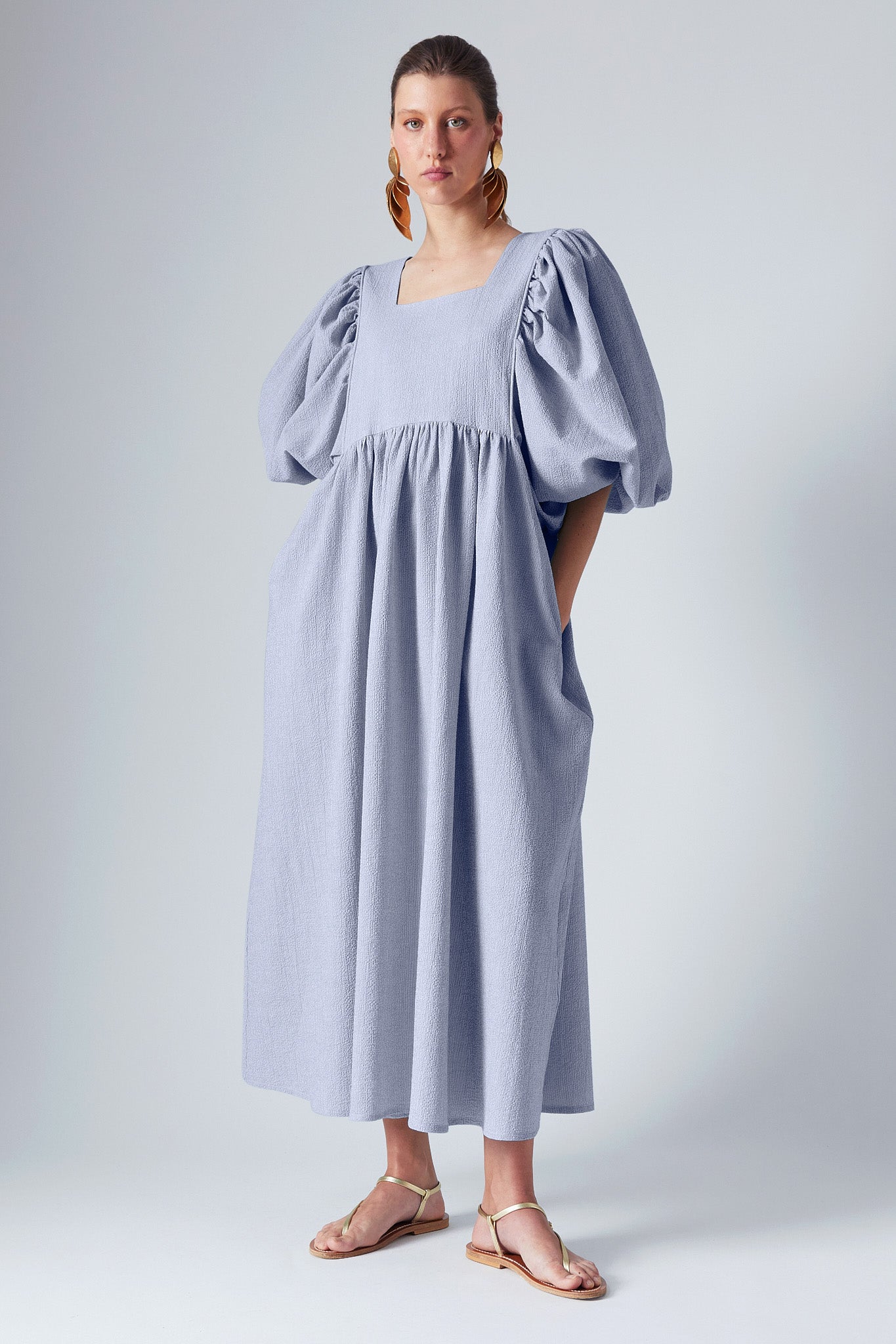 Peggy Dress Blueberry