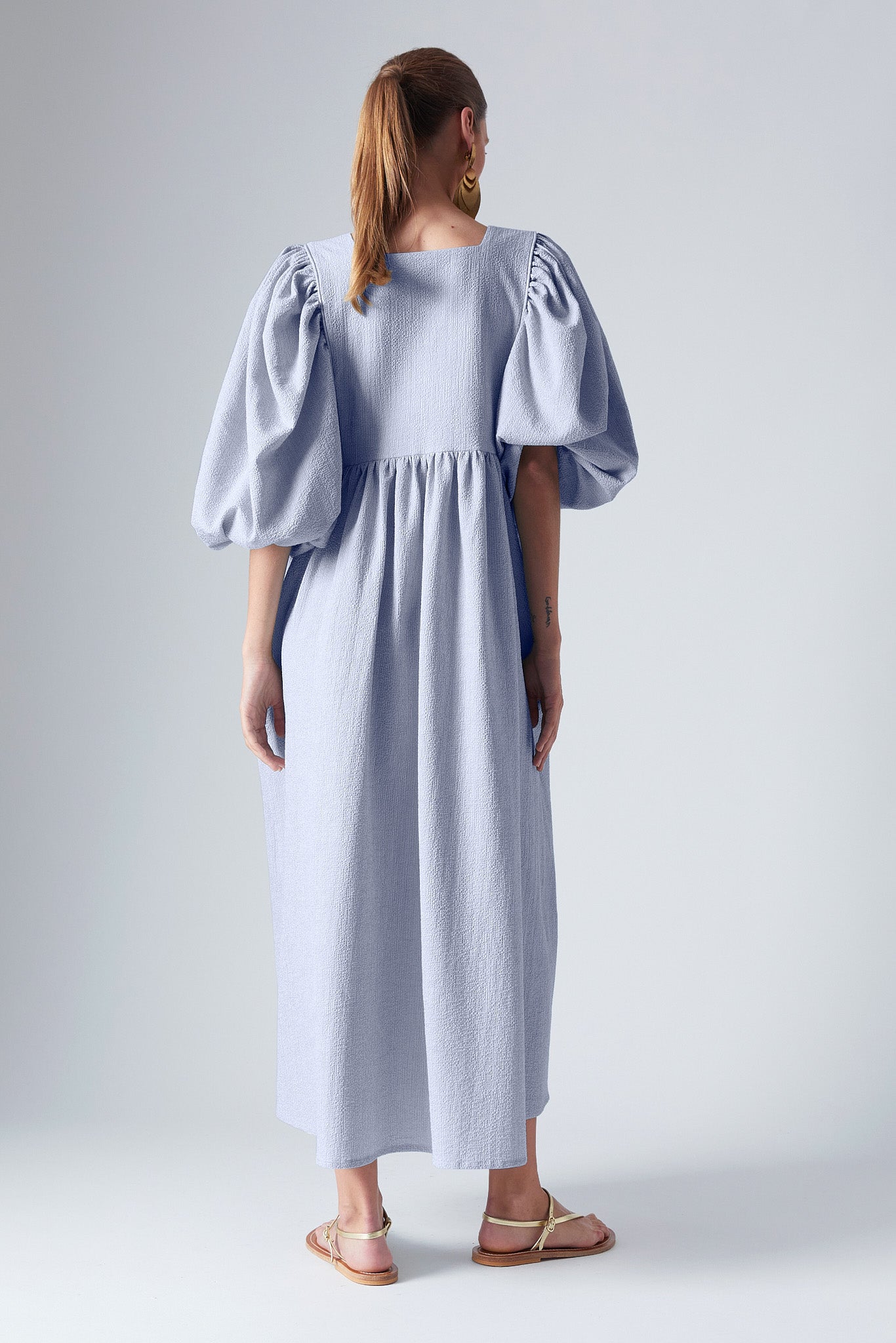 Peggy Dress Blueberry