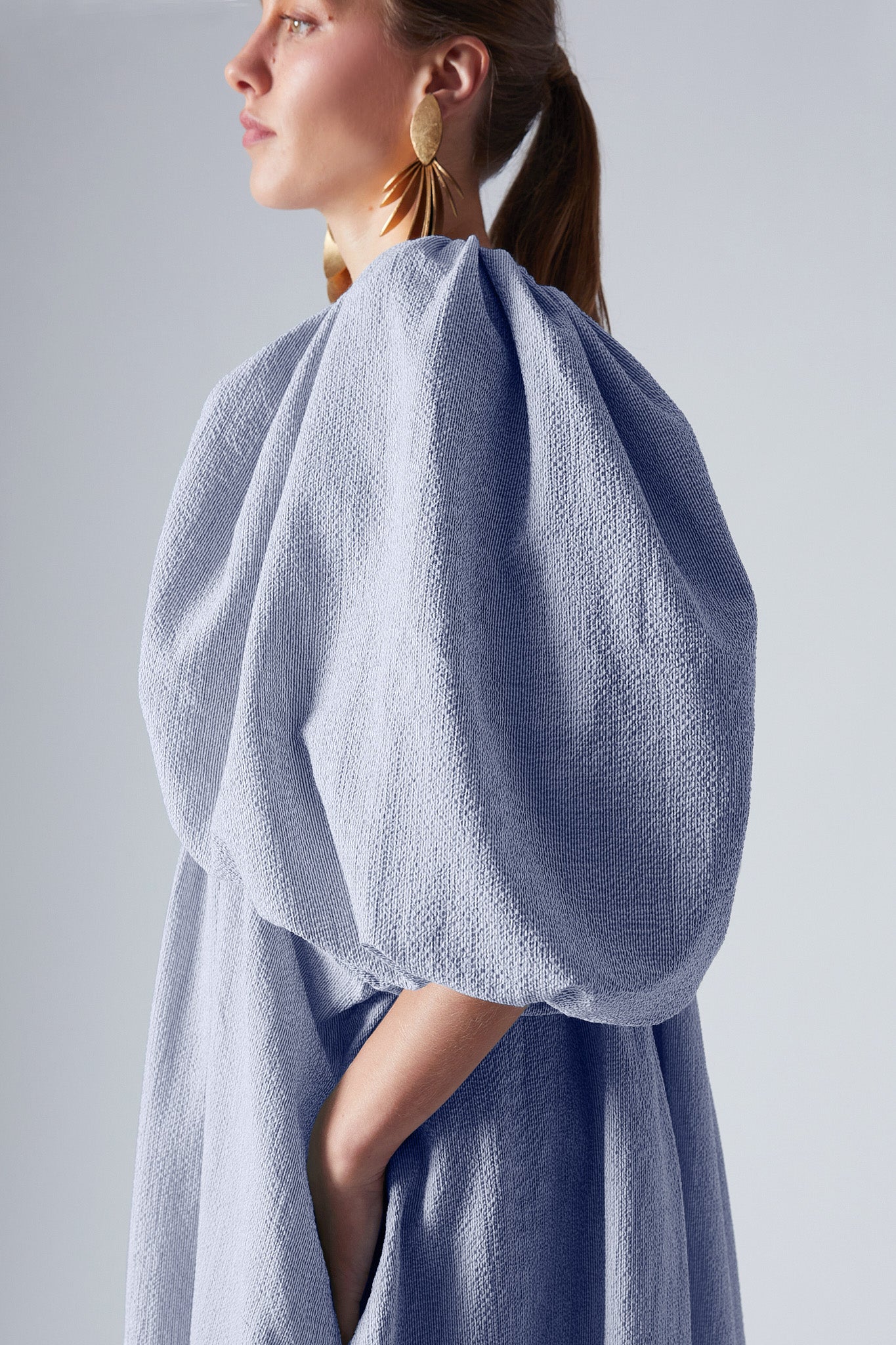 Peggy Dress Blueberry