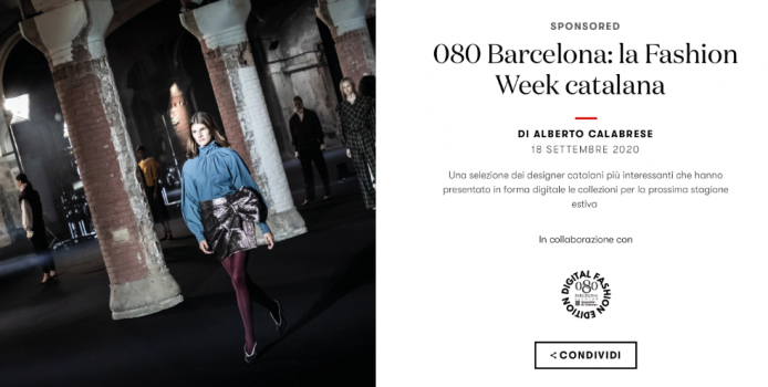 VOGUE ITALIA 18/09/2020