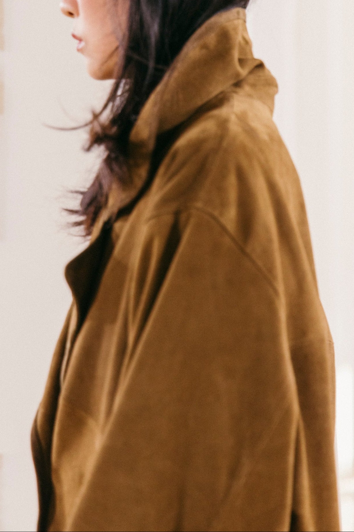 Bruno Jacket Caramel Suede