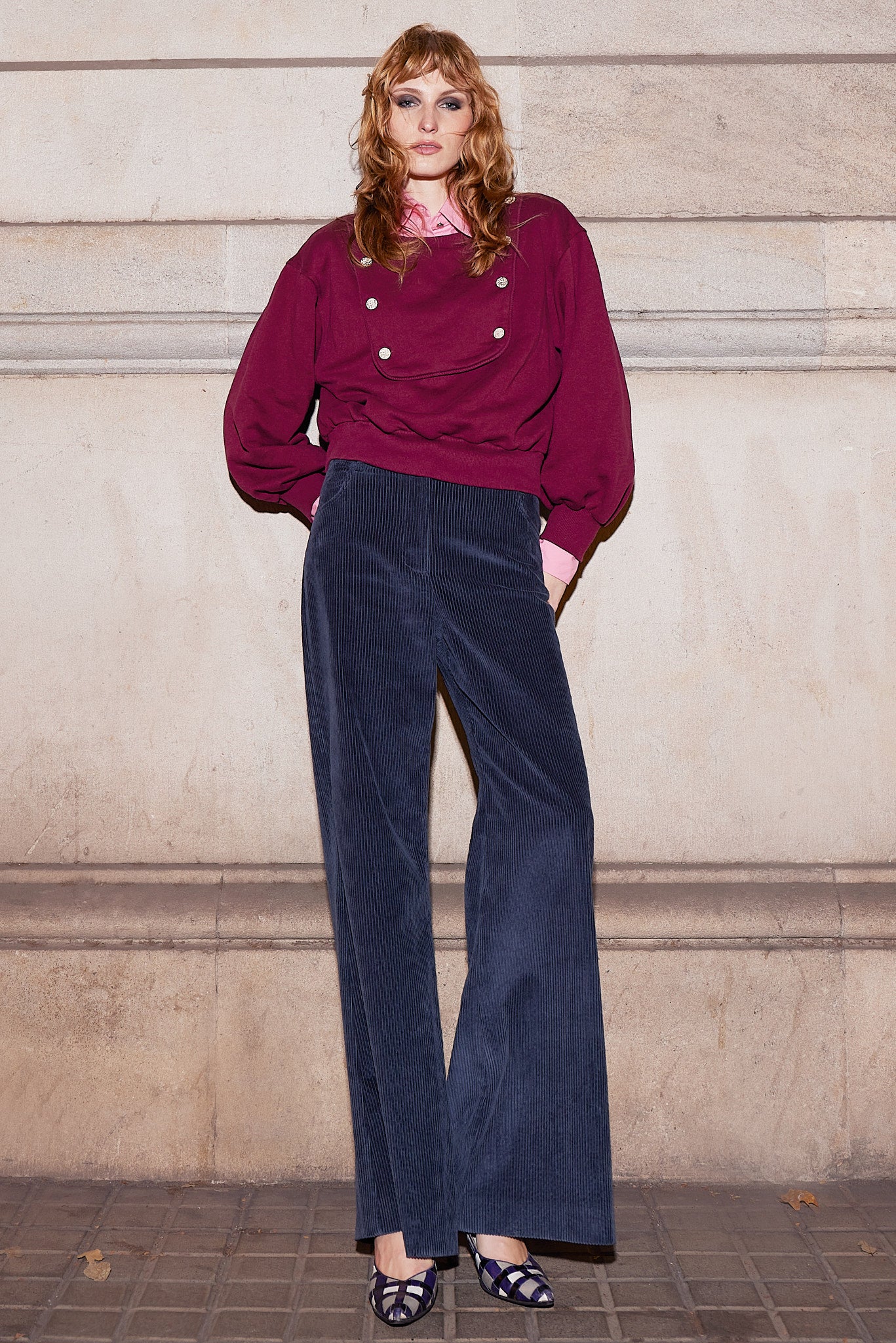 Elvis Pants Petrol Corduroy