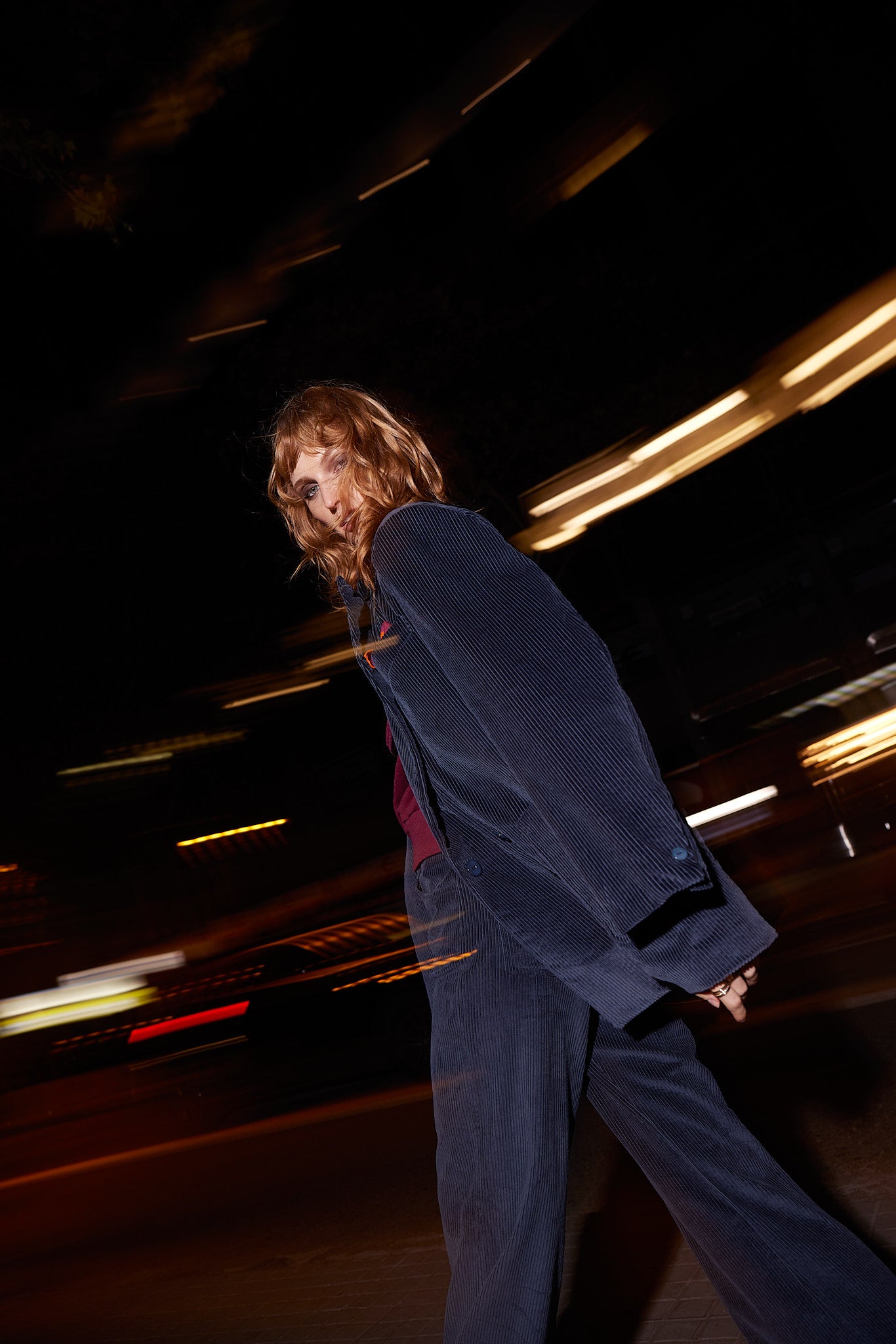 Elvis Pants Petrol Corduroy