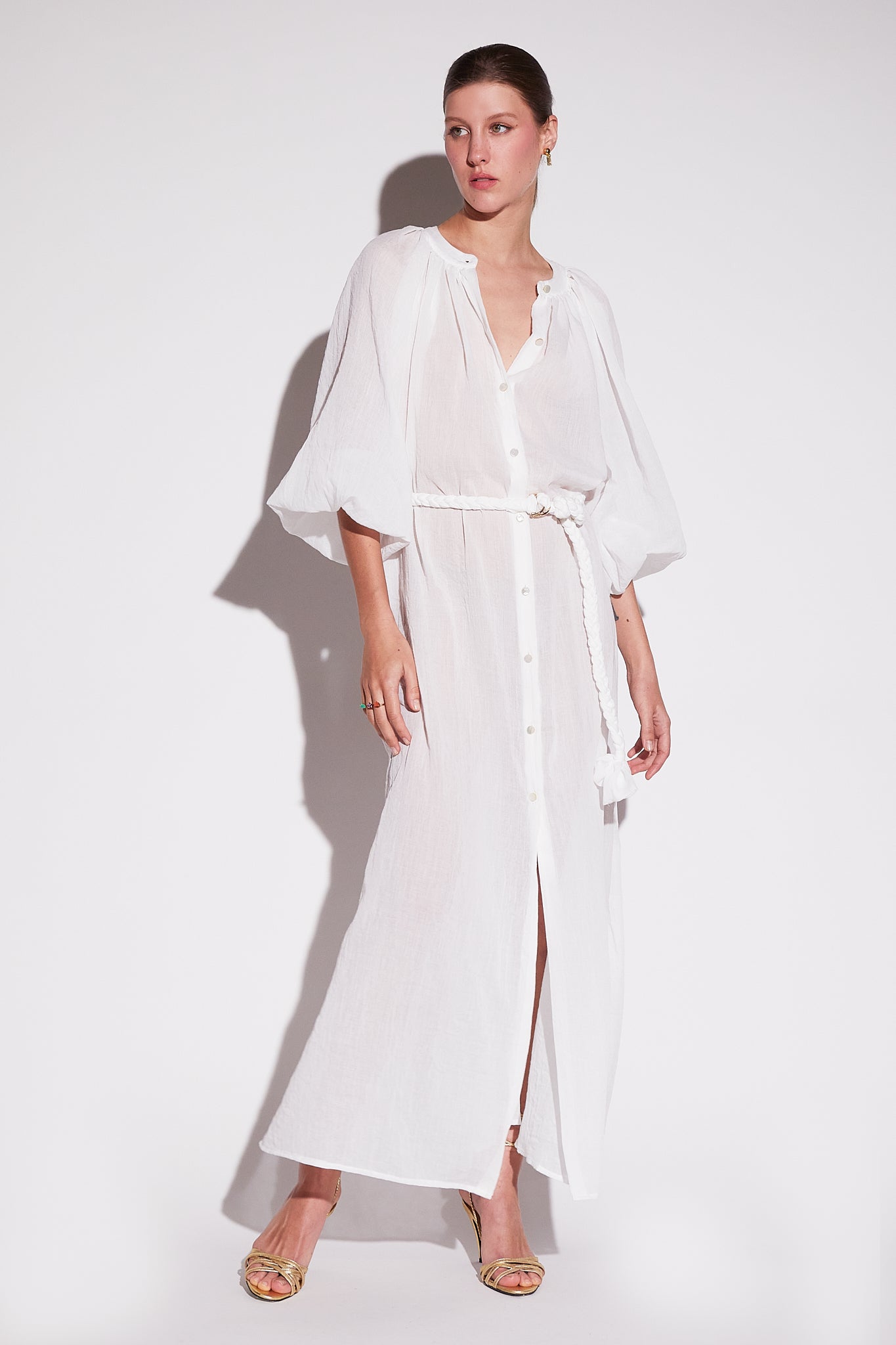 Alma Dress White Bambula