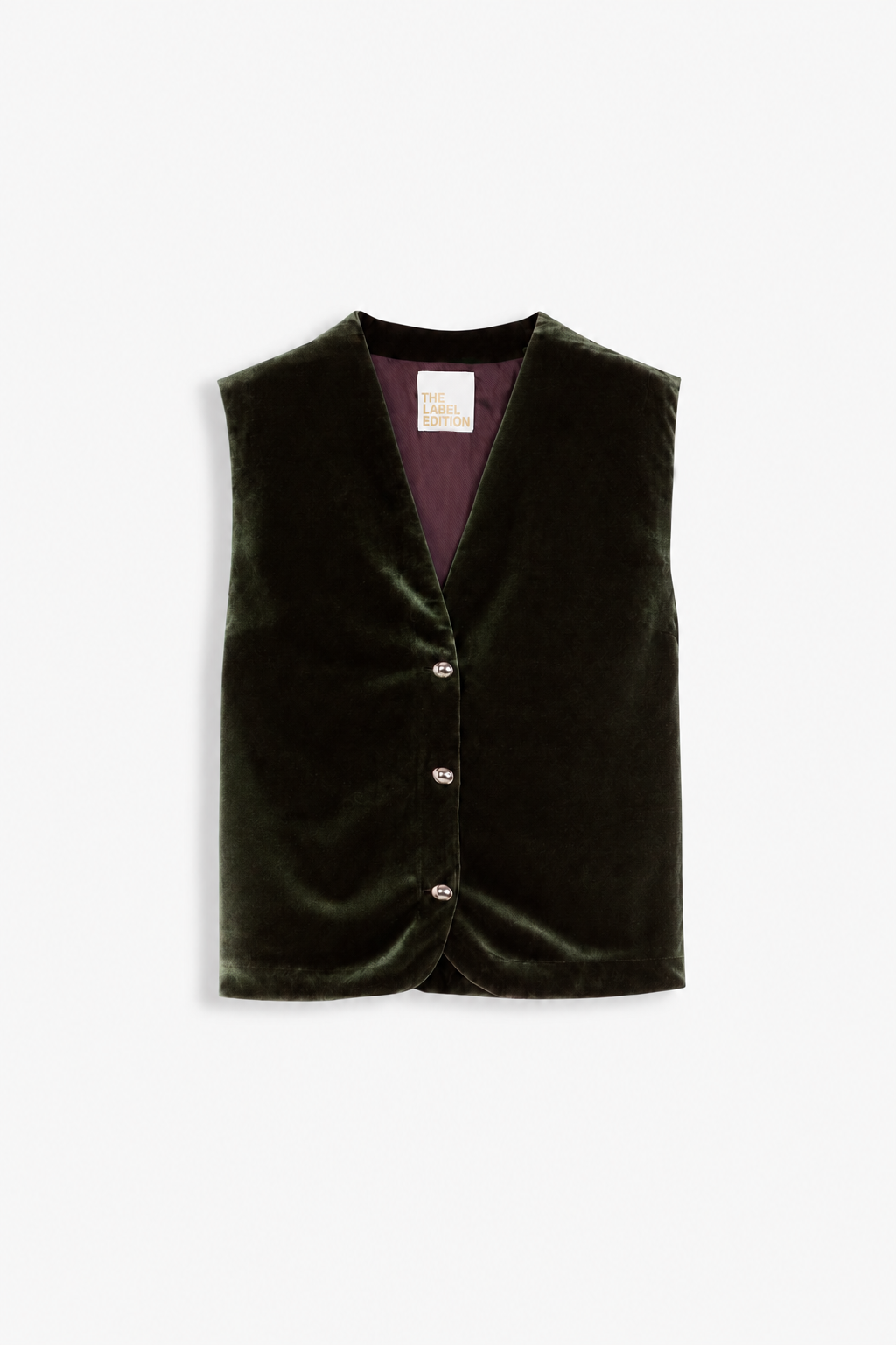Antoine Vest Emerald Velvet