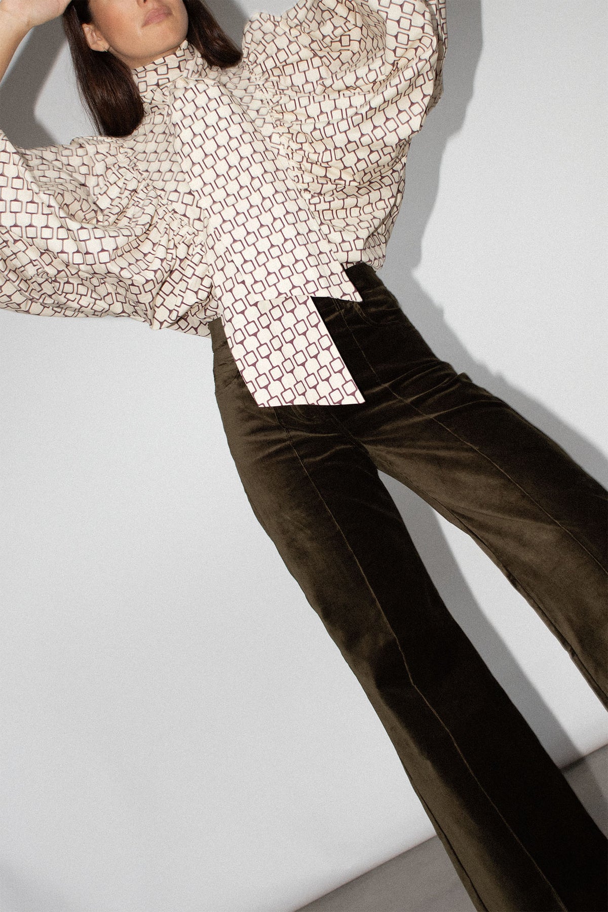 Elvis Pants Emerald Velvet