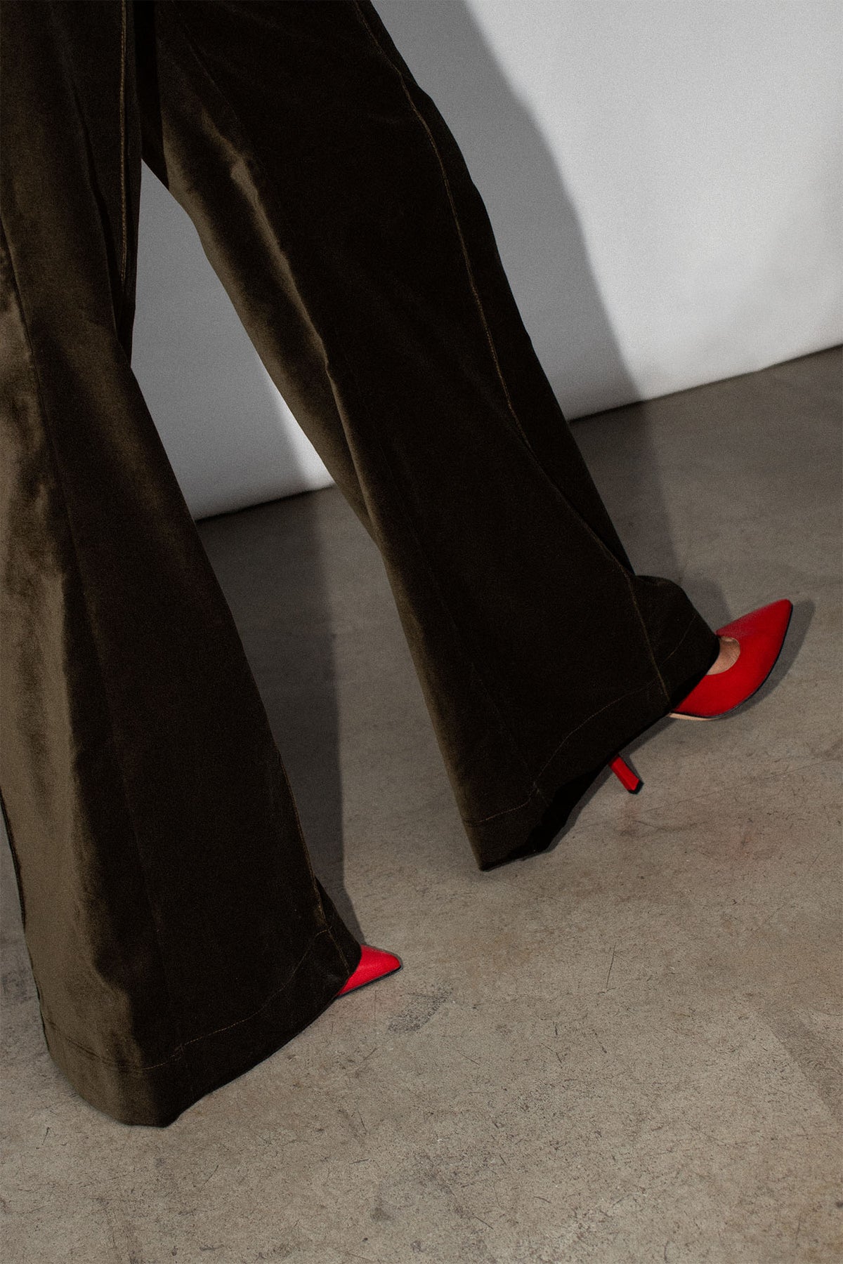Elvis Pants Emerald Velvet