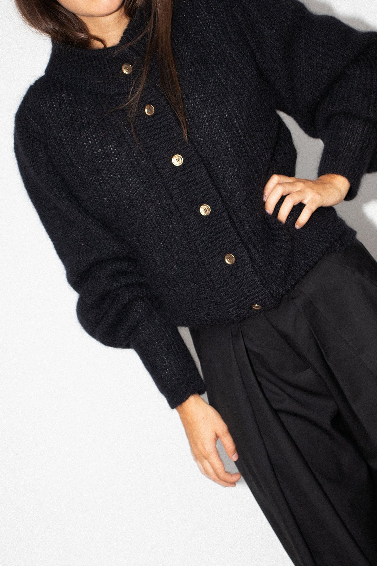 Leandra Cardigan Black