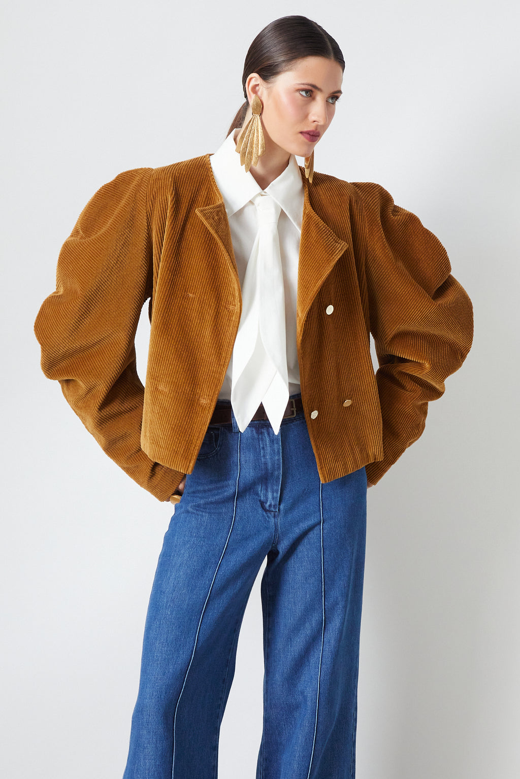 Camila Jacket Brandy Corduroy