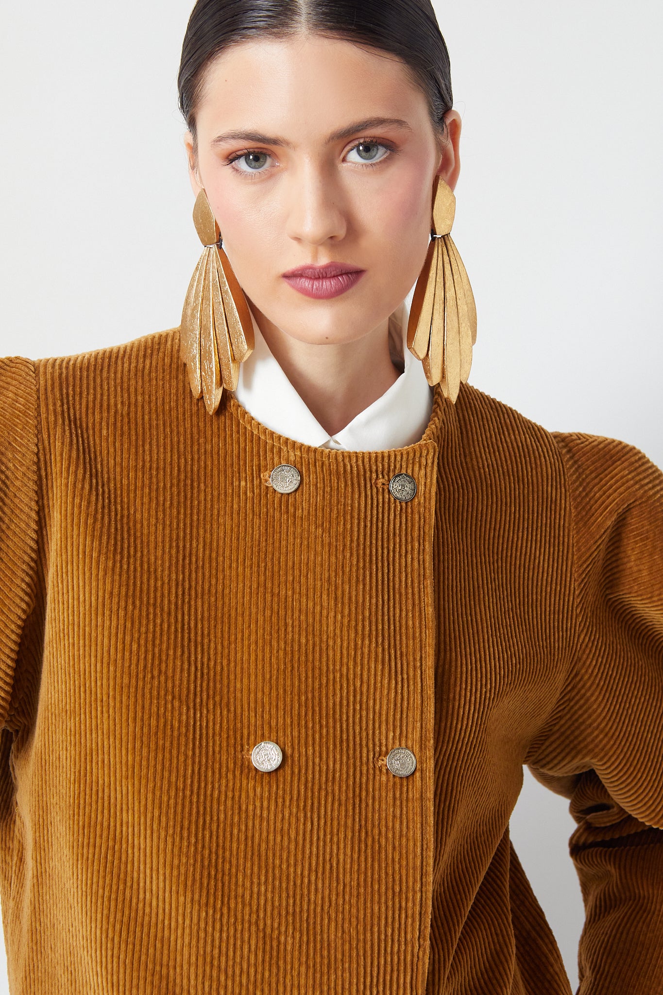 Camila Jacket Brandy Corduroy