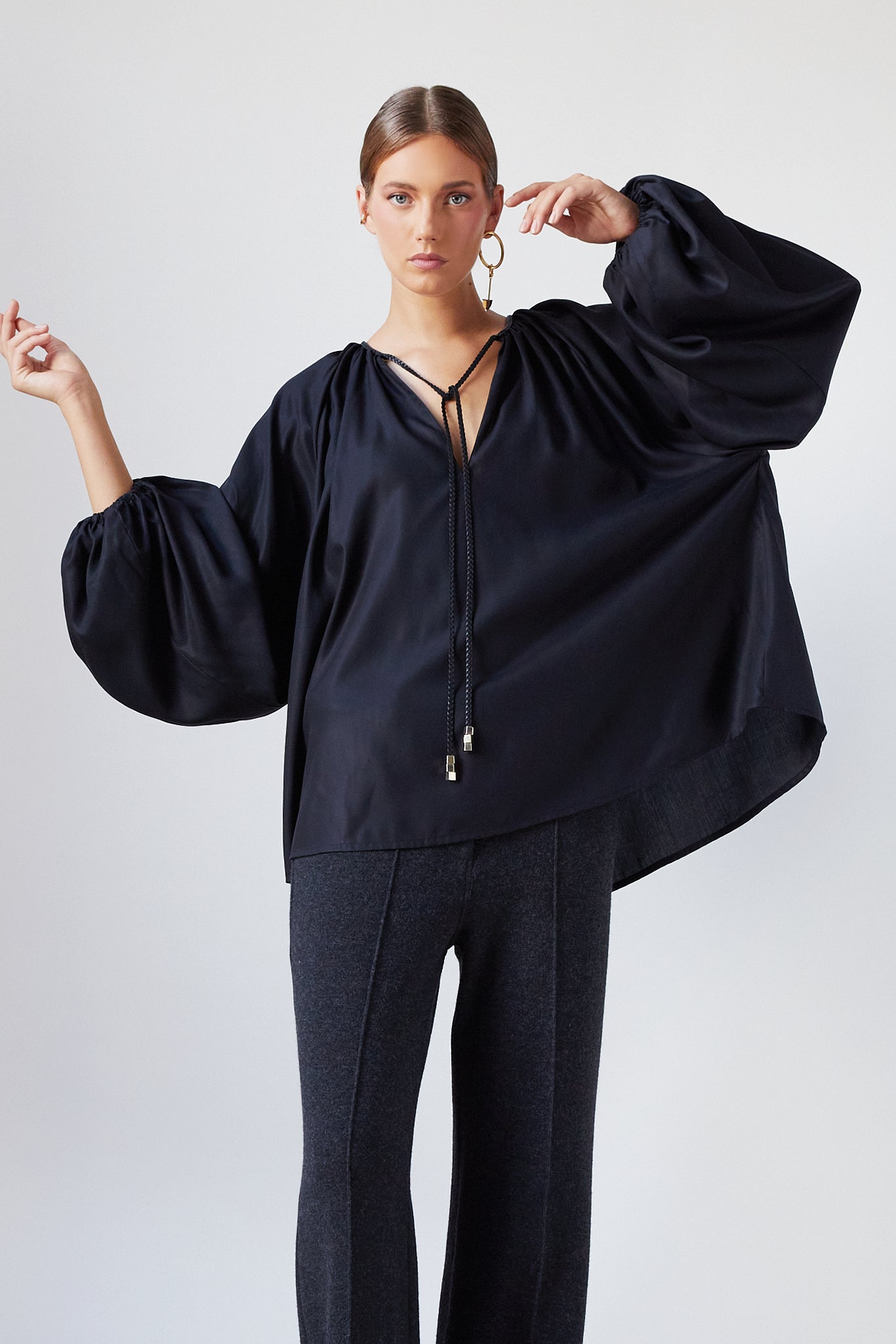 Victoria Shirt Black