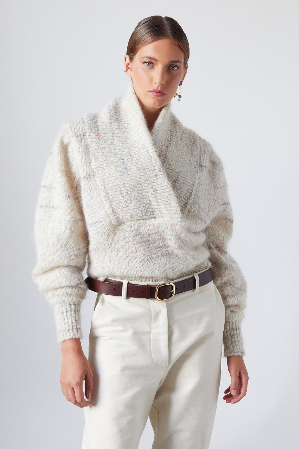 Ronald Sweater Oat Melange