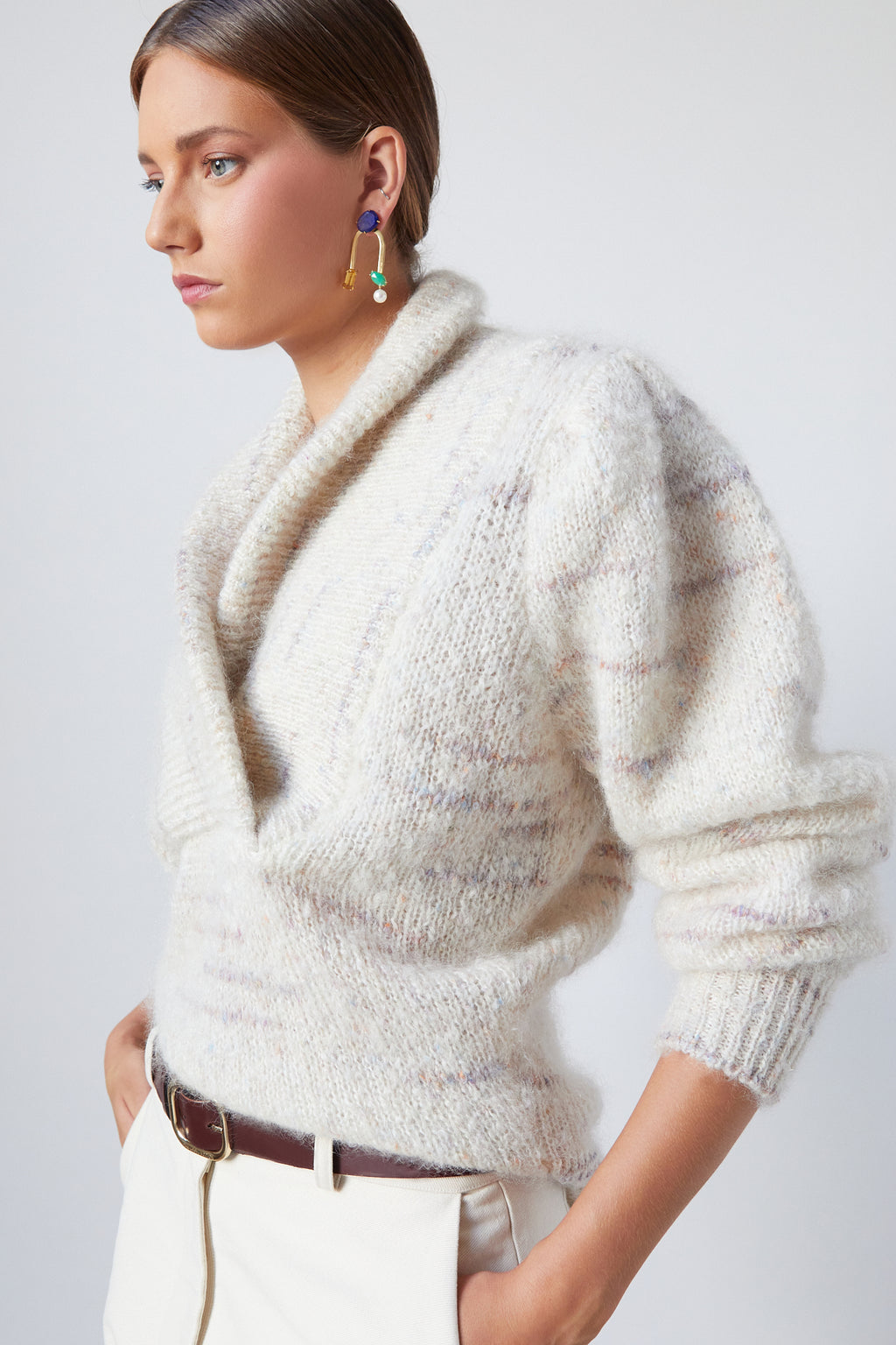 Ronald Sweater Oat Melange