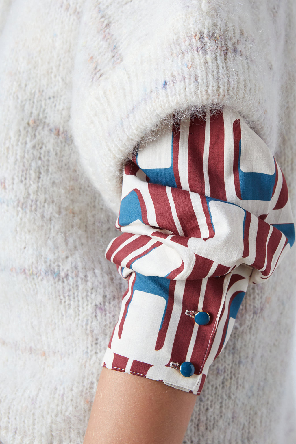 Luca Vest Oat Melange