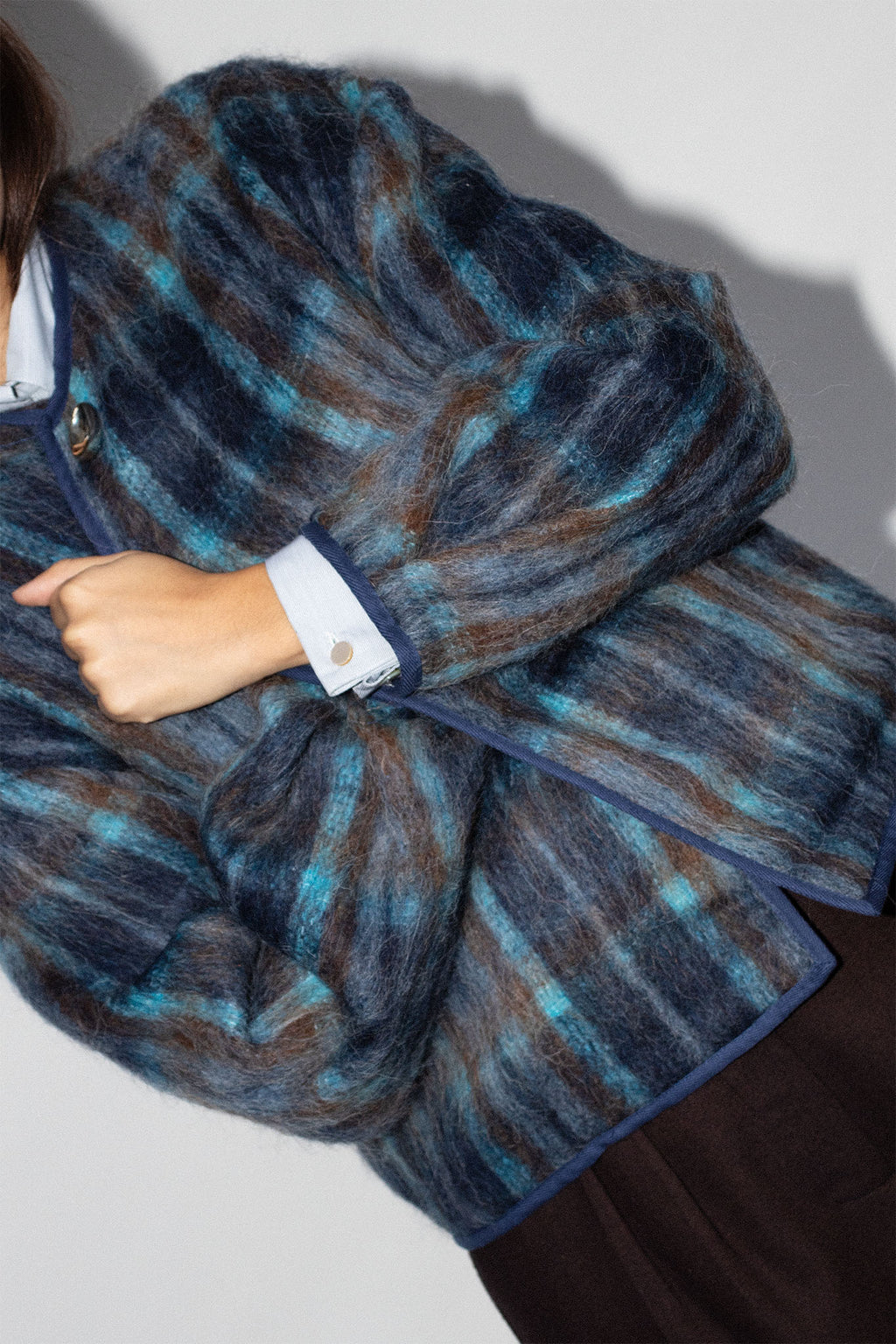 Vera Jacket Dusty Blue