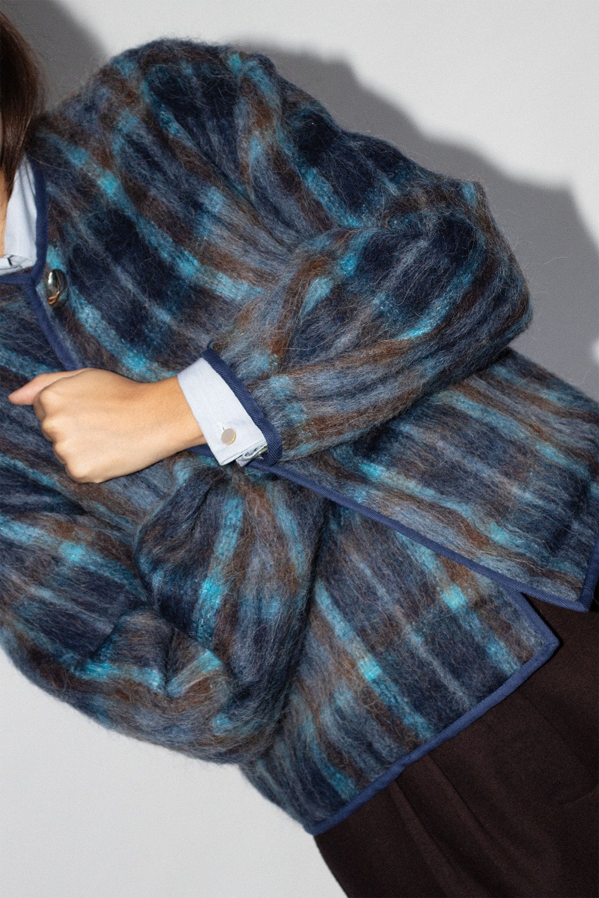 Vera Jacket Dusty Blue