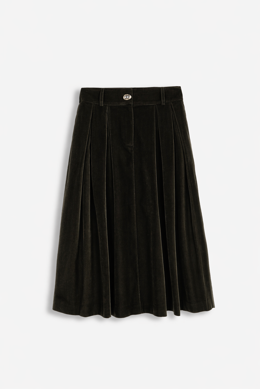 Keaton Skirt Emerald Velvet