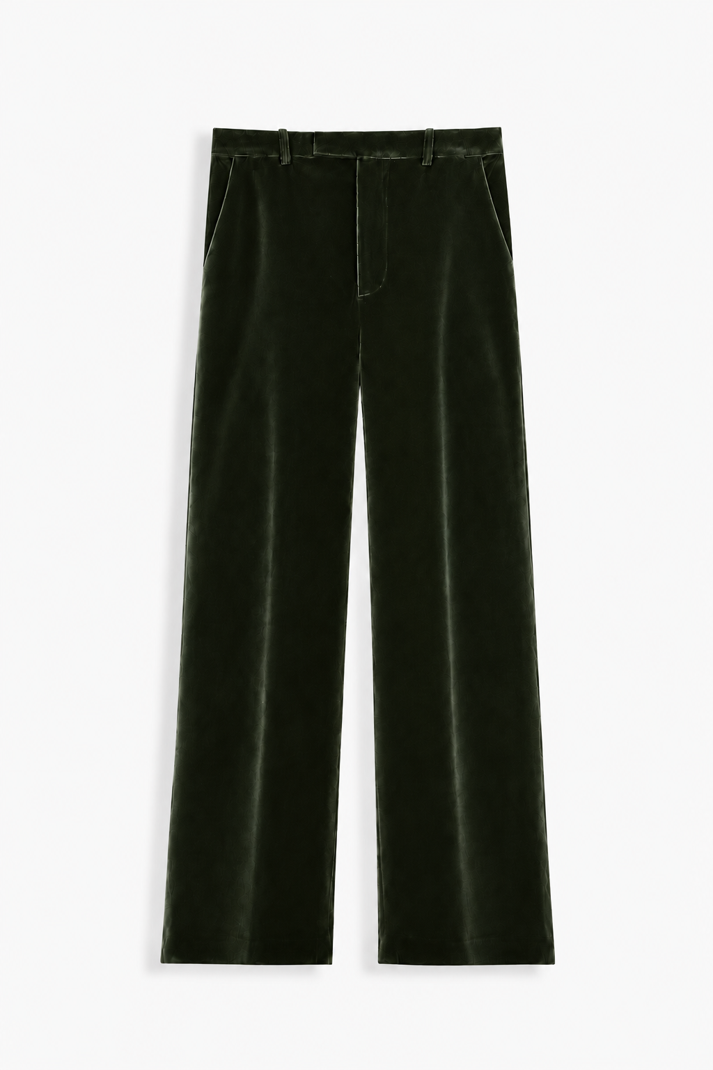 Louise Tailoring Pants Emerald Velvet