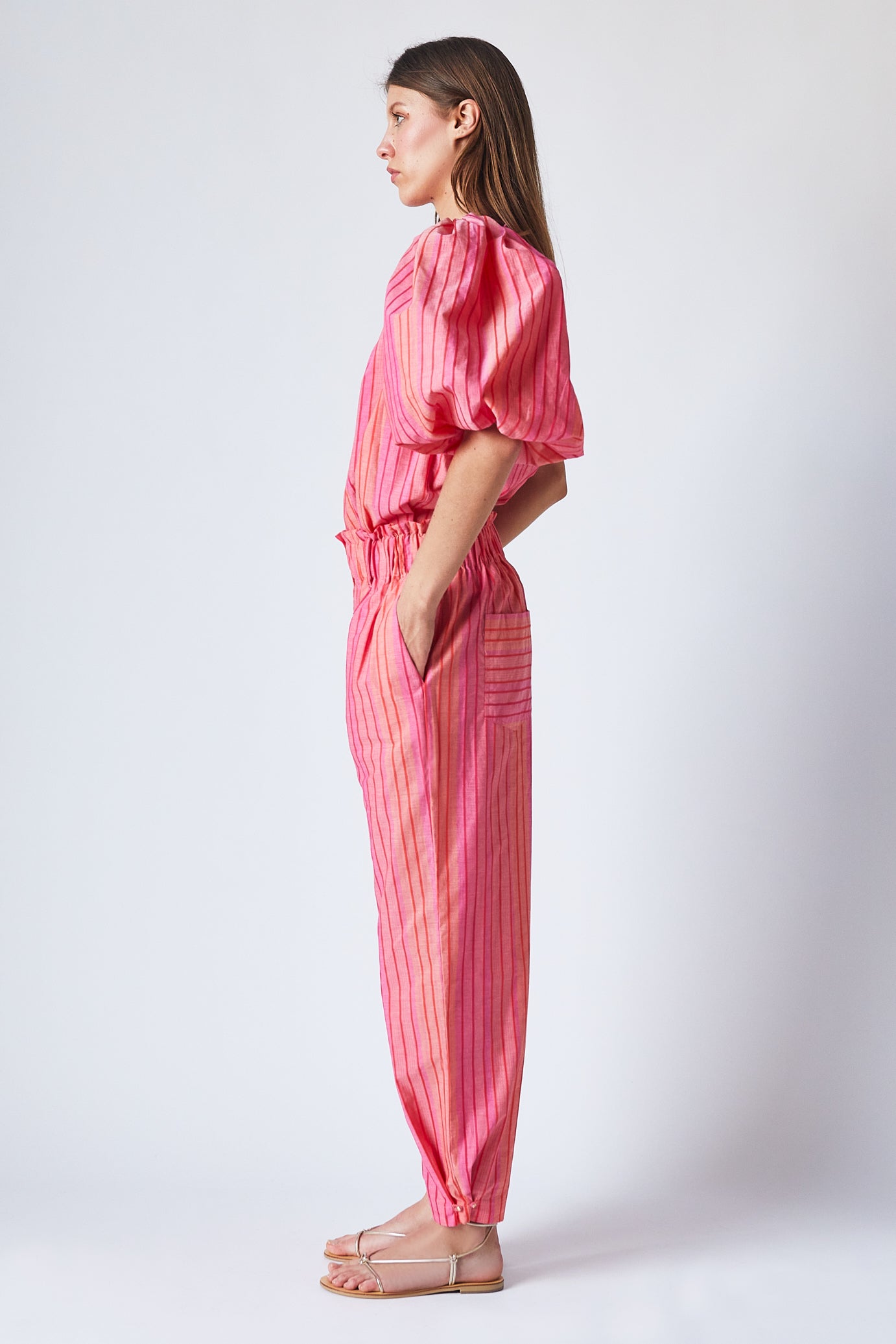 Thais Pants Hanoi Fuchsia