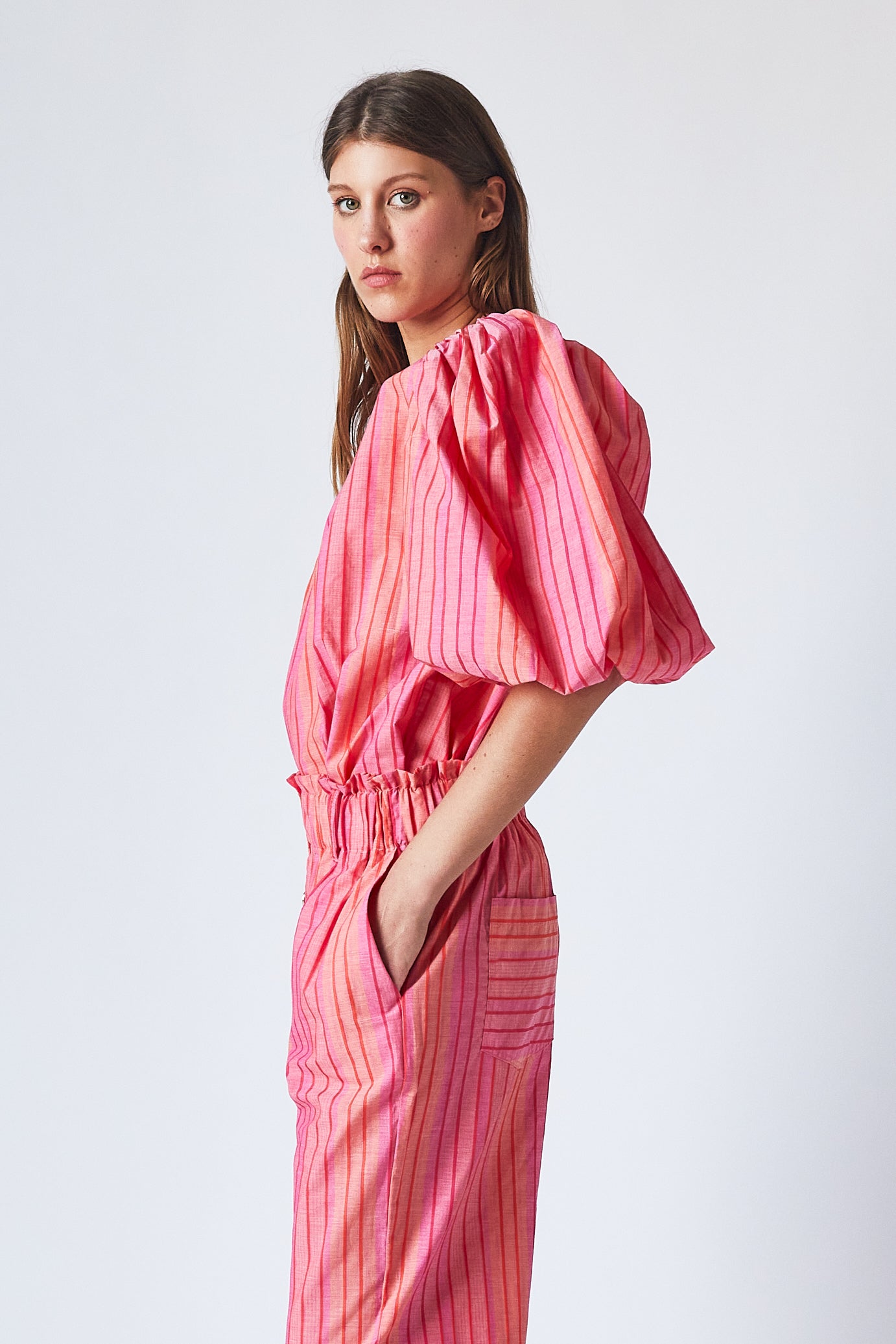 Thais Pants Hanoi Fuchsia