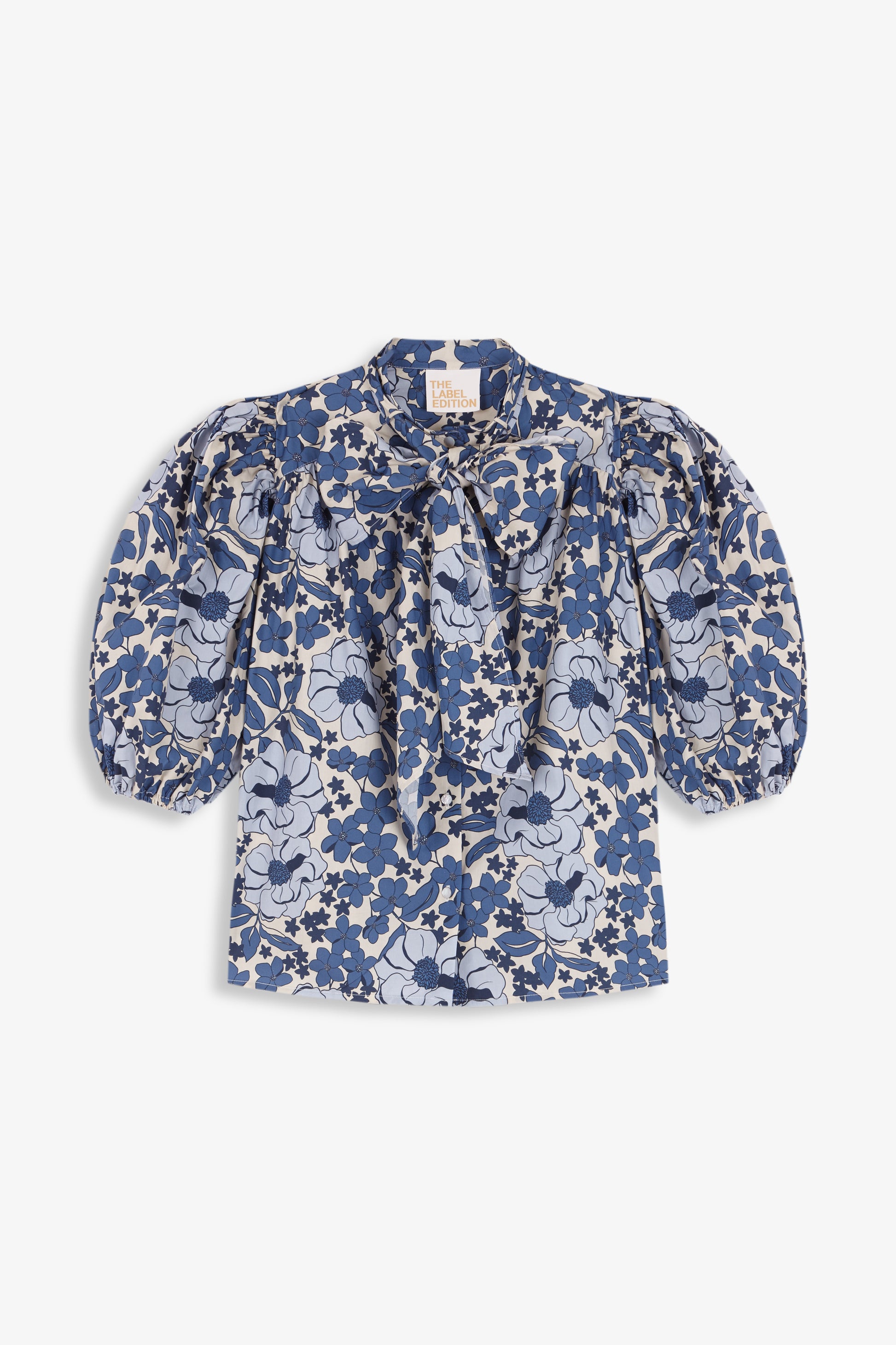 Pia Shirt Blue Bloom