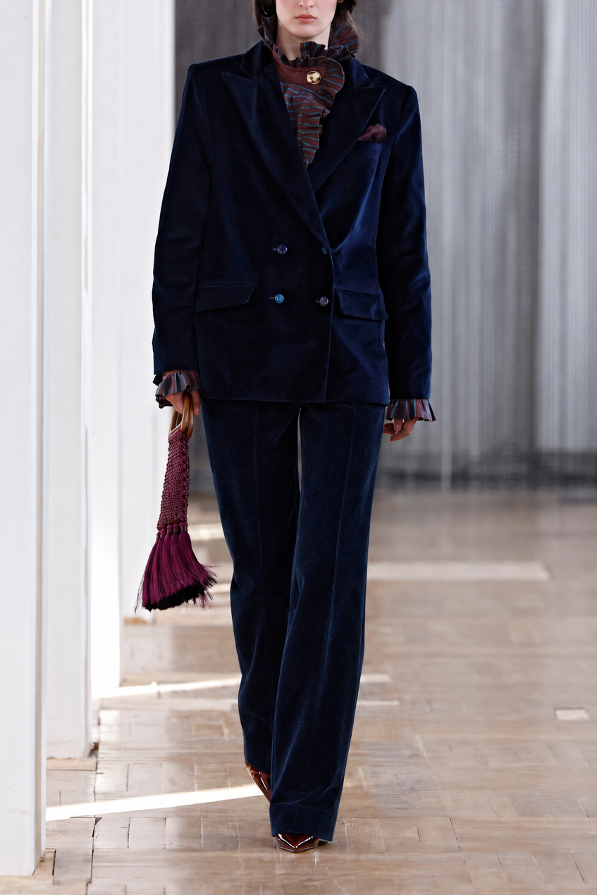 Tony Tailoring Jacket Nuit Velvet