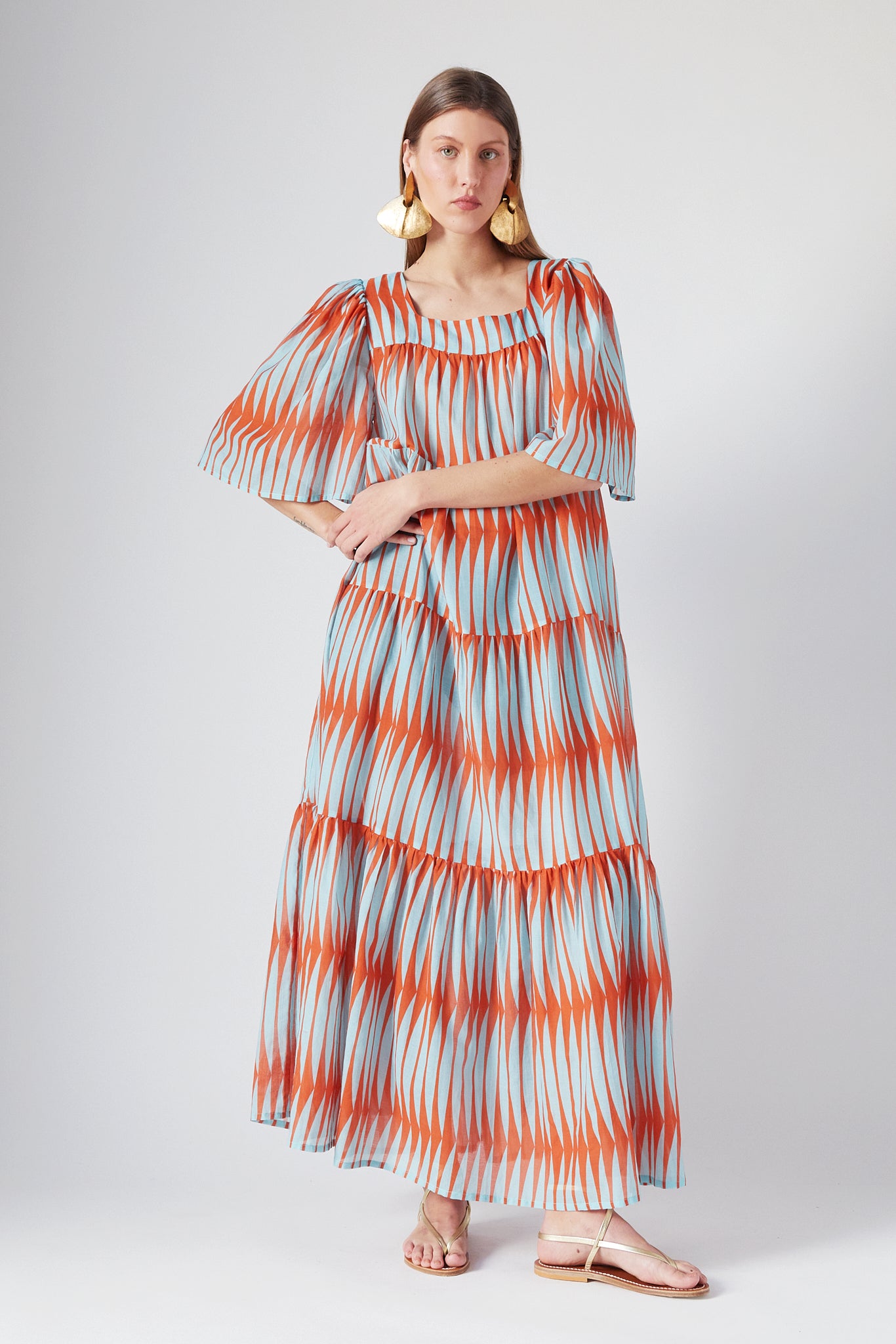 Harper Dress Melon
