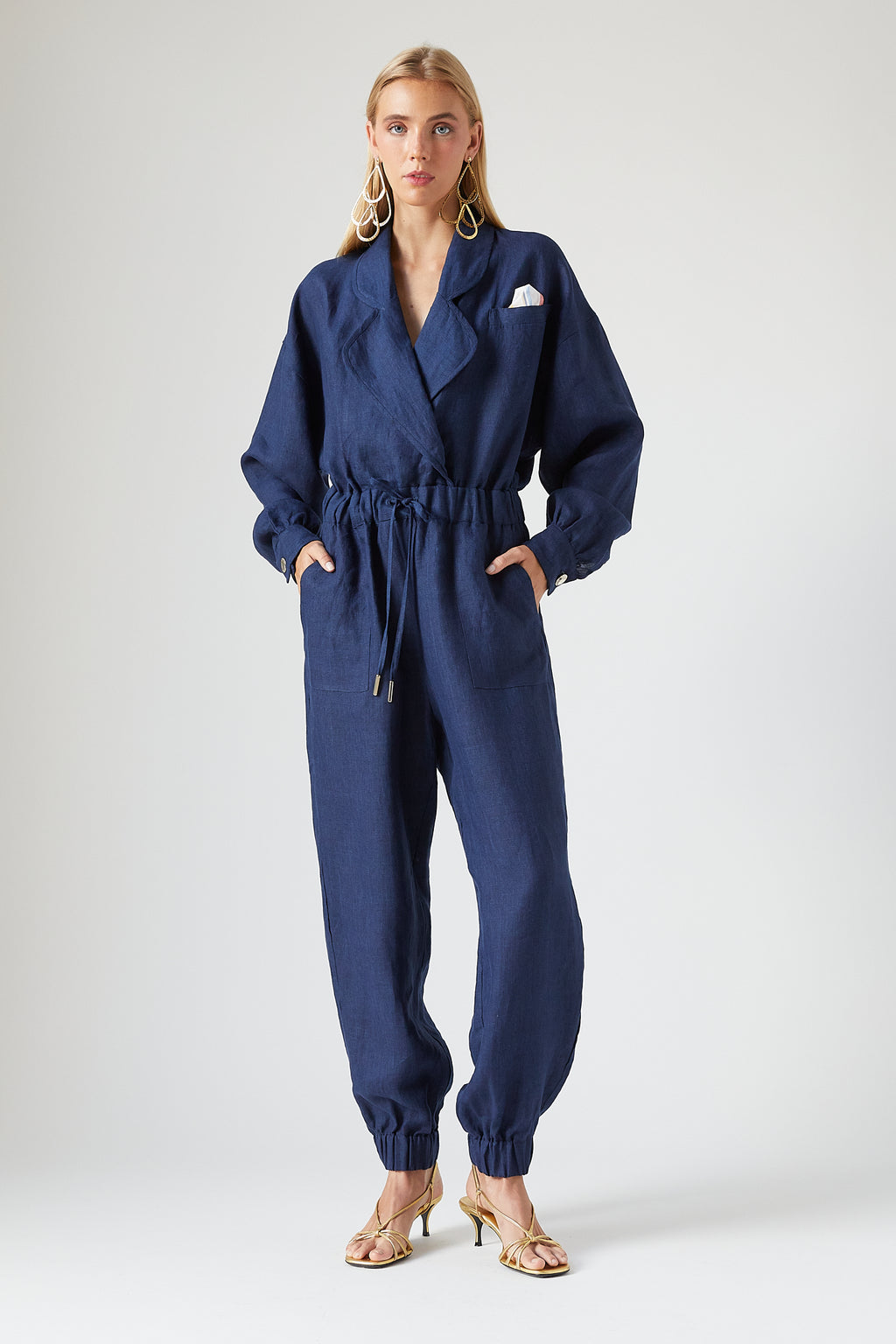 Owen Jumpsuit Indigo