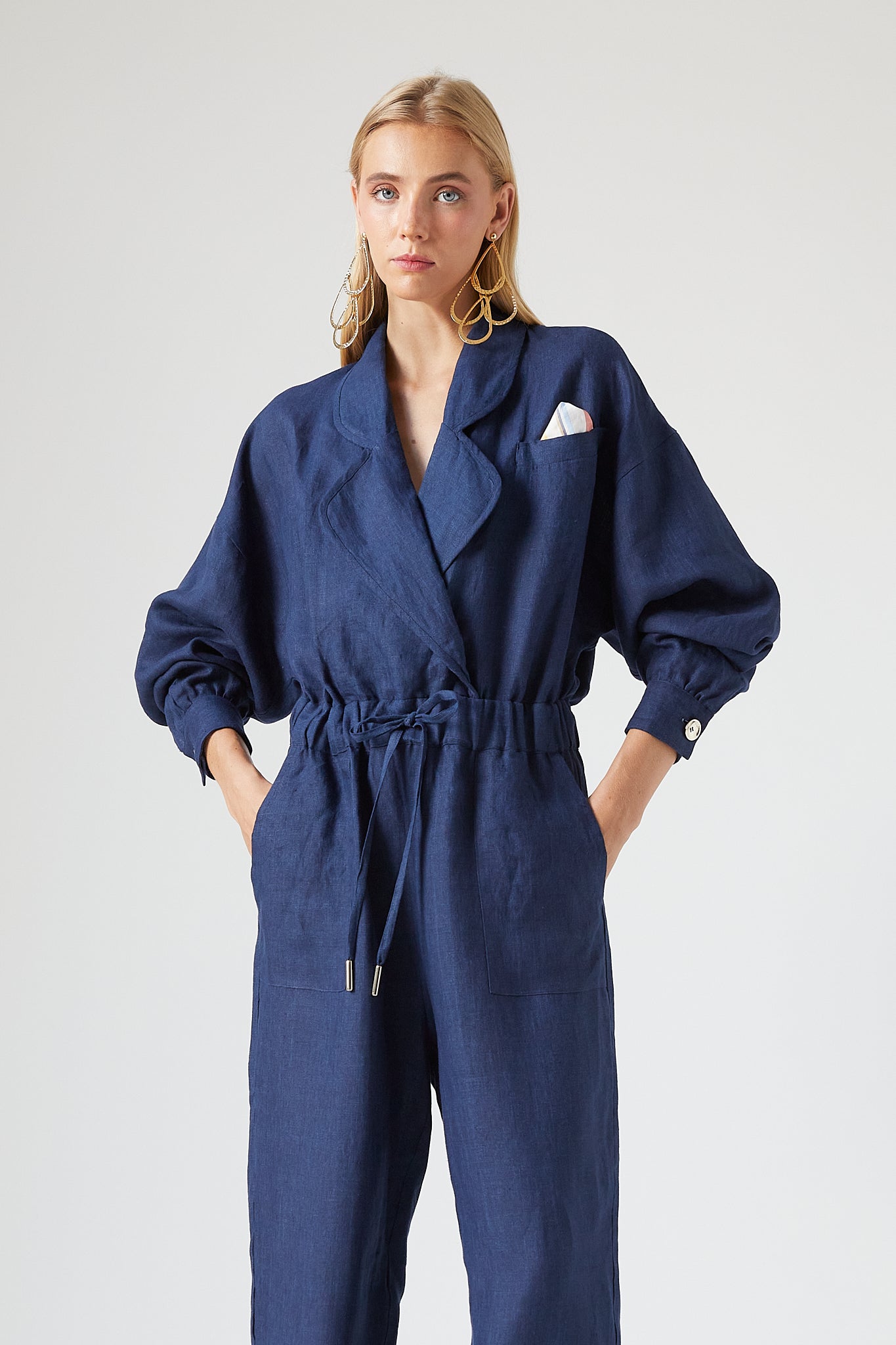 Owen Jumpsuit Indigo