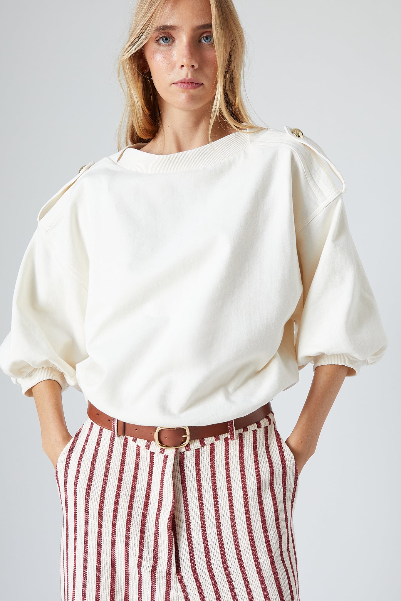 Greta Sweatshirt Cream