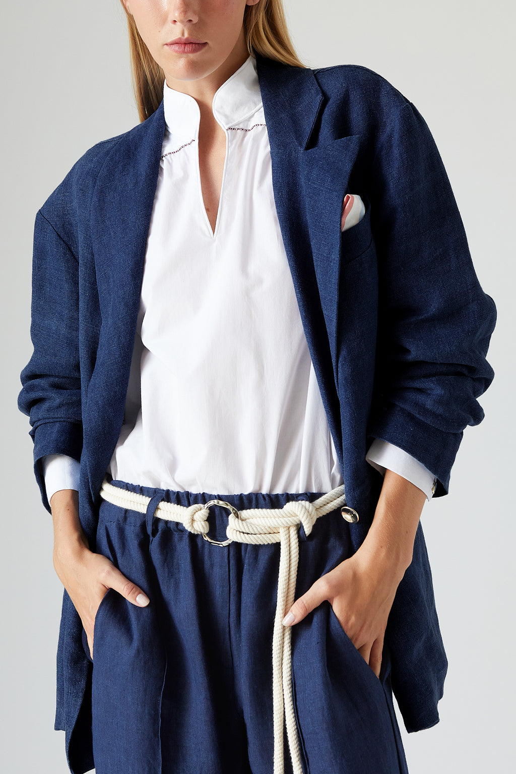 Zackary Blazer Indigo