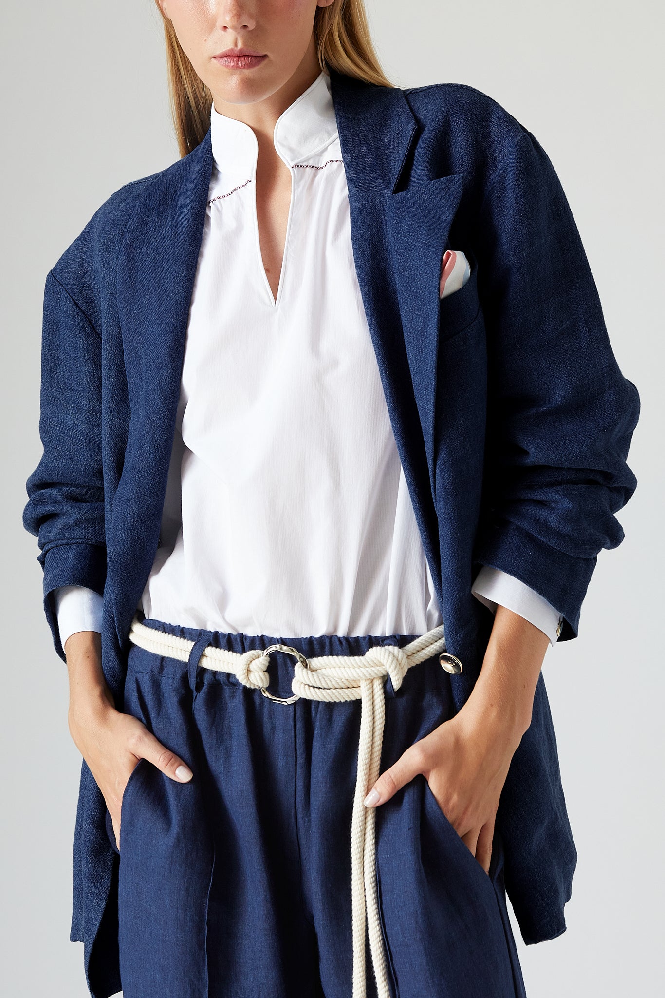 Zackary Blazer Indigo