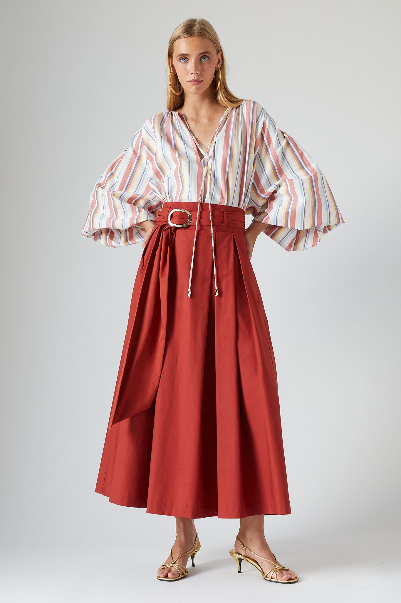Carlota Skirt Terracota_01